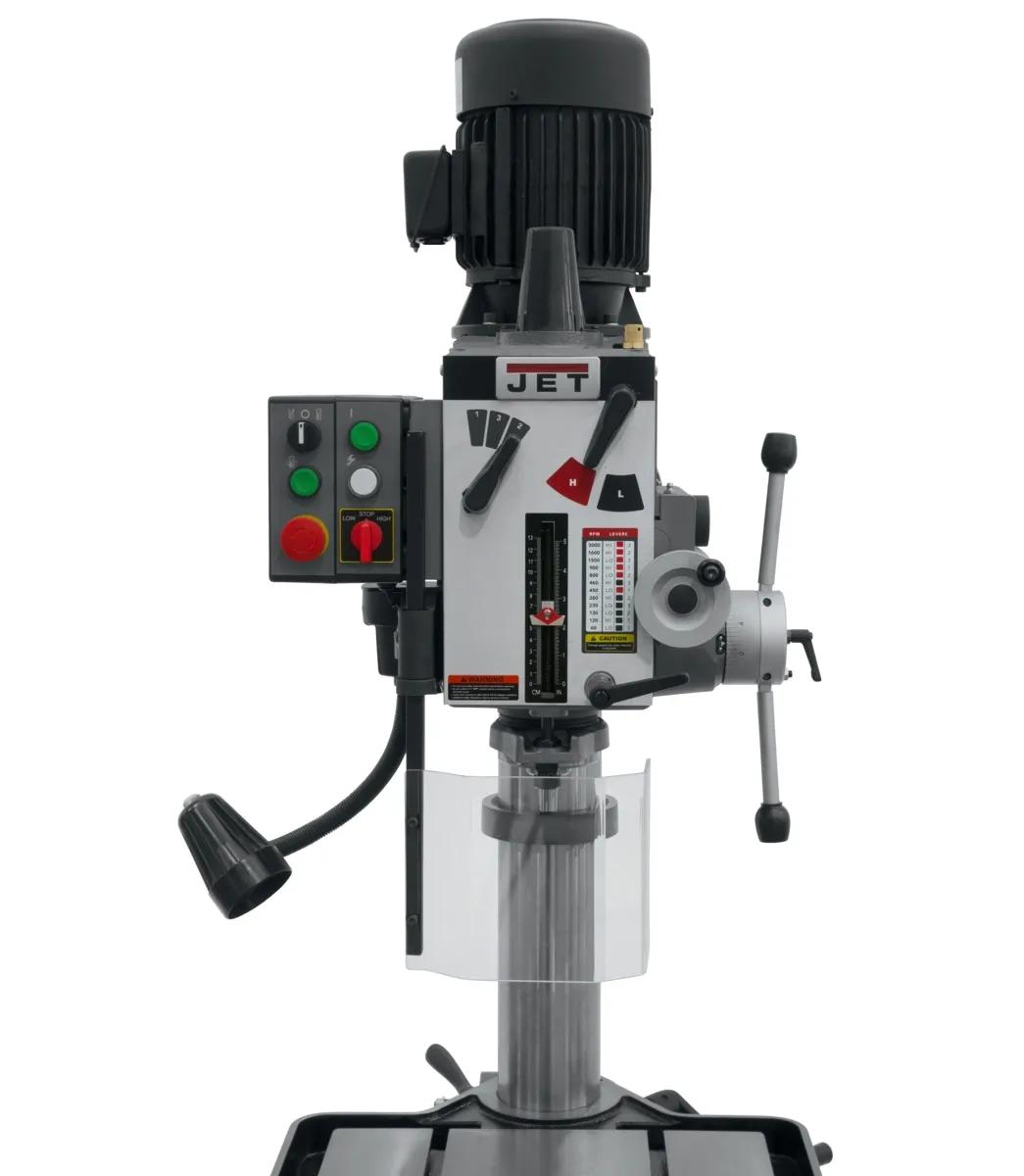 20" Gear Head Tapping Drill Press w/ Power Down feed, 2HP, 230V 3PH(GHD-20PFT)