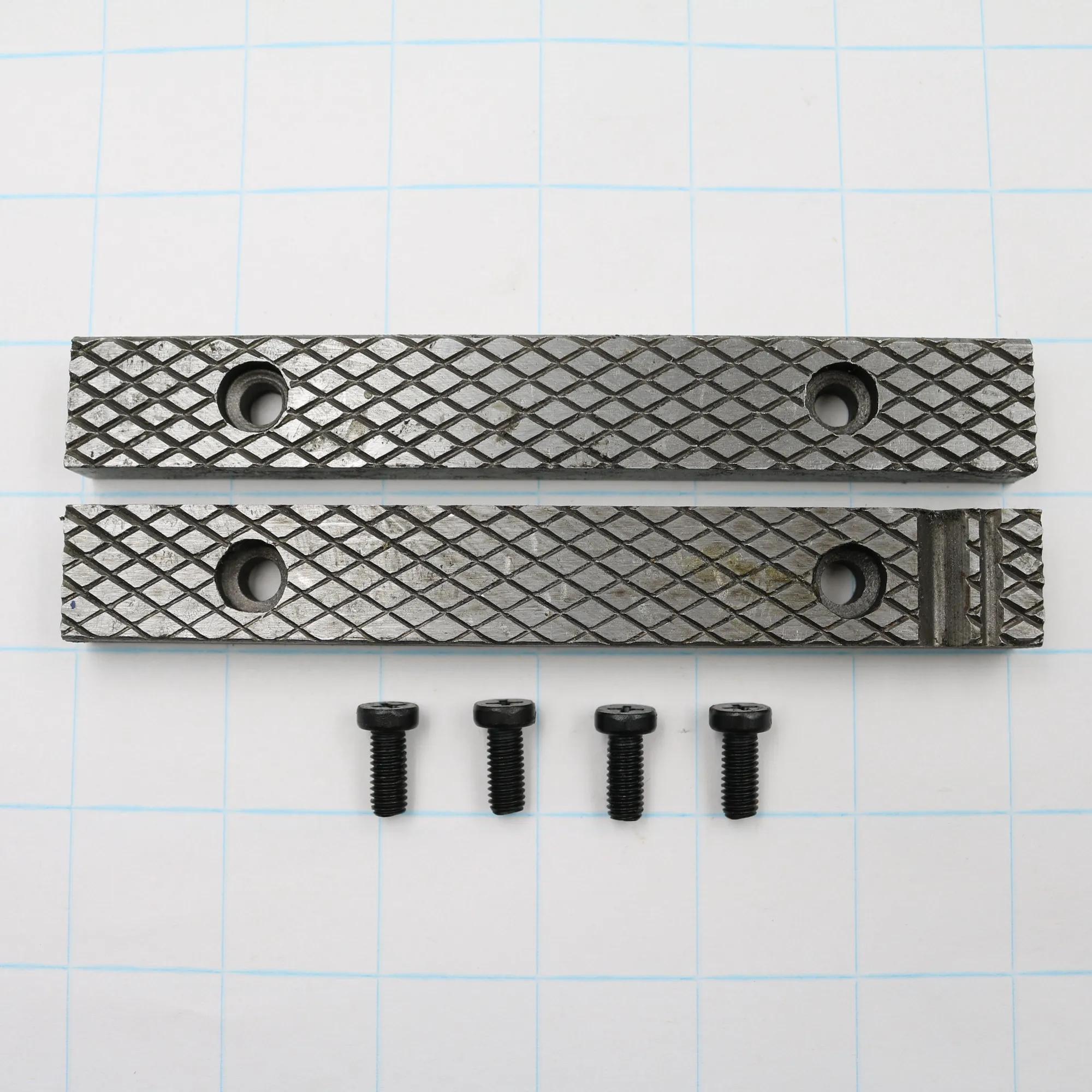 Serrated Jaw Inserts and Jaw Screws