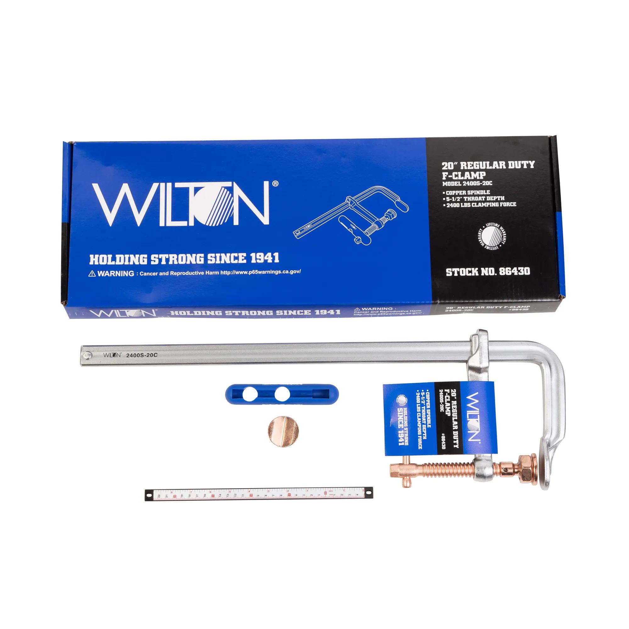 20 in.  Regular Duty F-Clamp Copper - (2400S-20C)