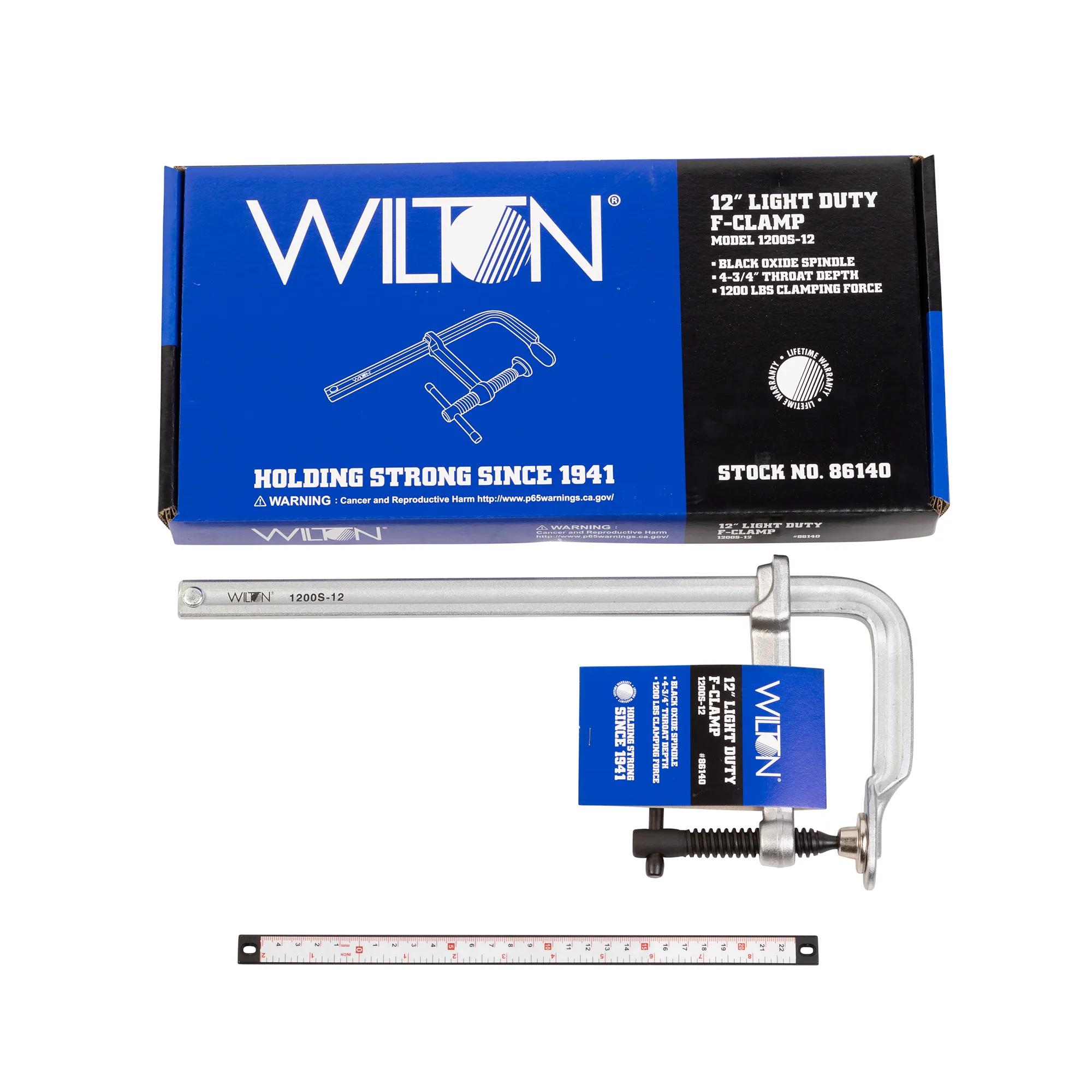 12 in.  Light Duty F-Clamp - (1200S-12)