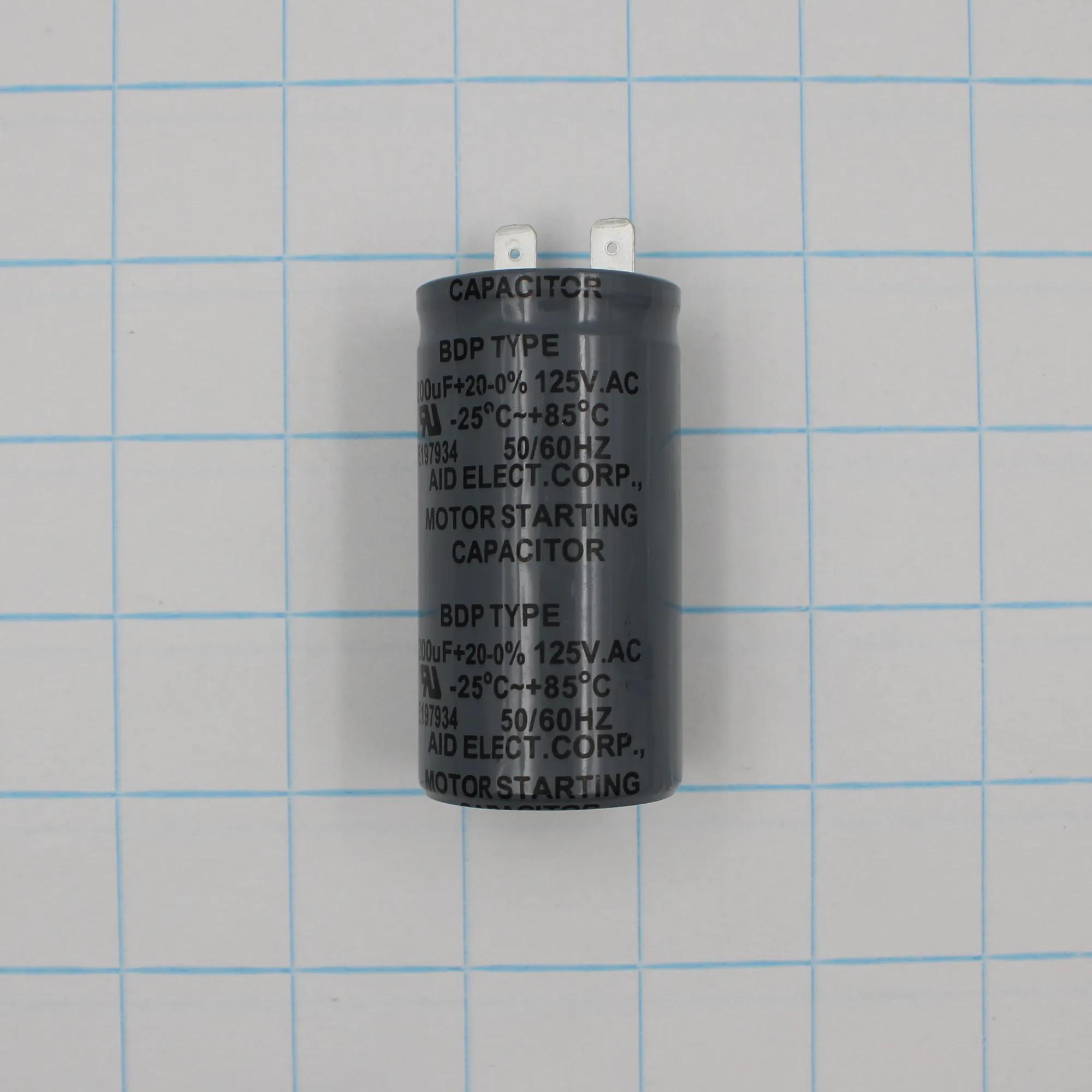 Condenser (125 Vac 200MFD) for JBG-10B, JBG-6B, JBG-8B (JBG8B-035)