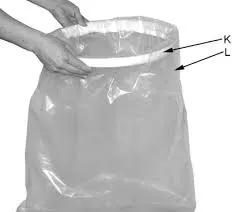 Replacement Filter Bag and Collection Bag Kit, 5 Micron, for DC-650 Dust Collector