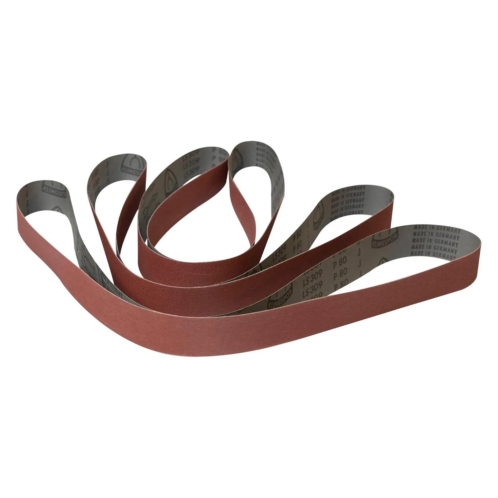 Aluminum Oxide Sanding Belts, 4" x 36", 36 Grit (3-Pack)