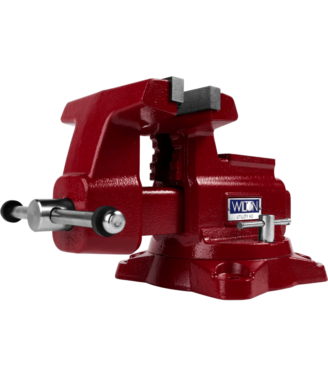 6-1/2 in. Utility HD Bench Vise with 360-Degree Swivel Base