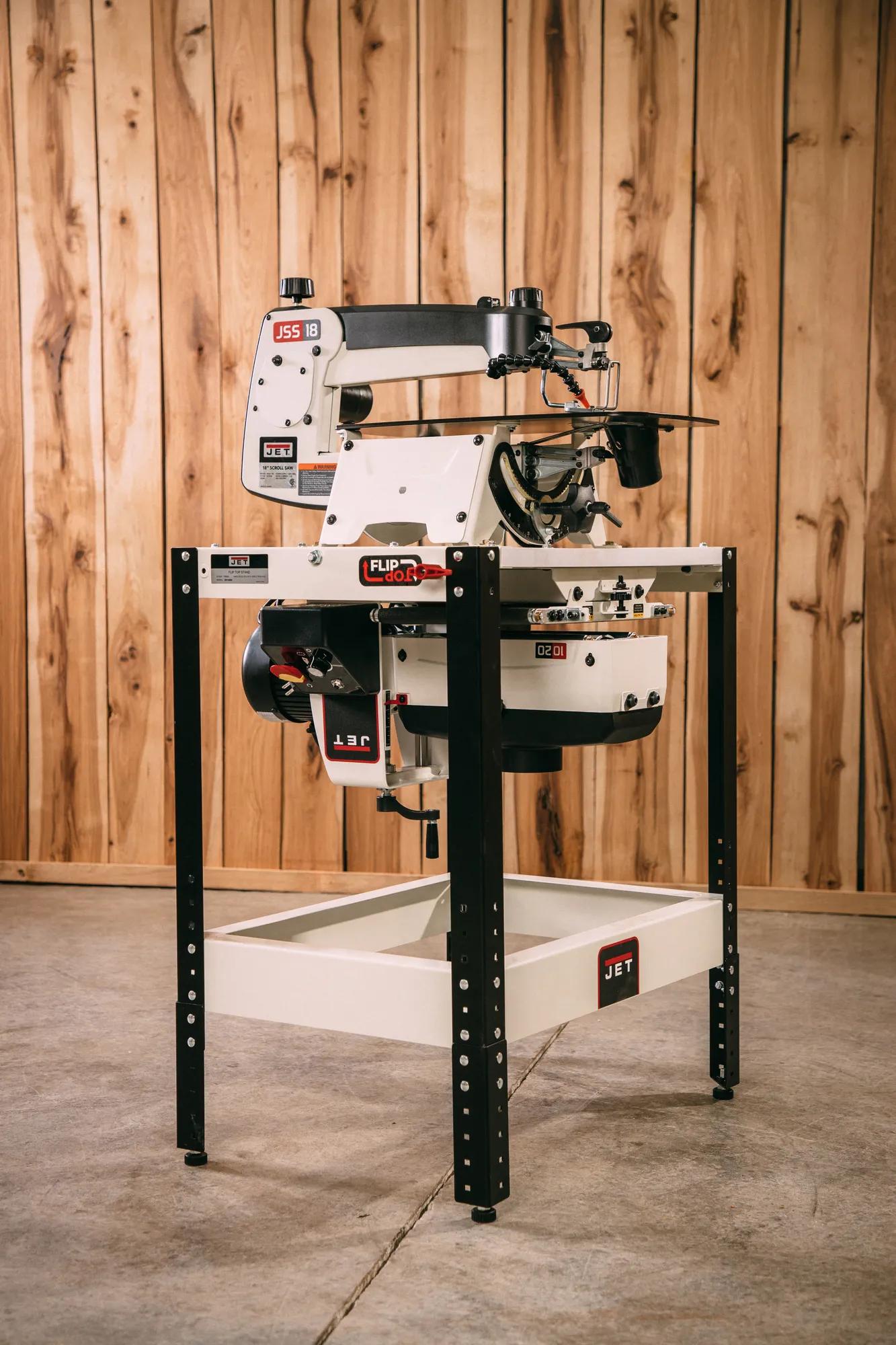 JET Flip Top Benchtop Machine Table