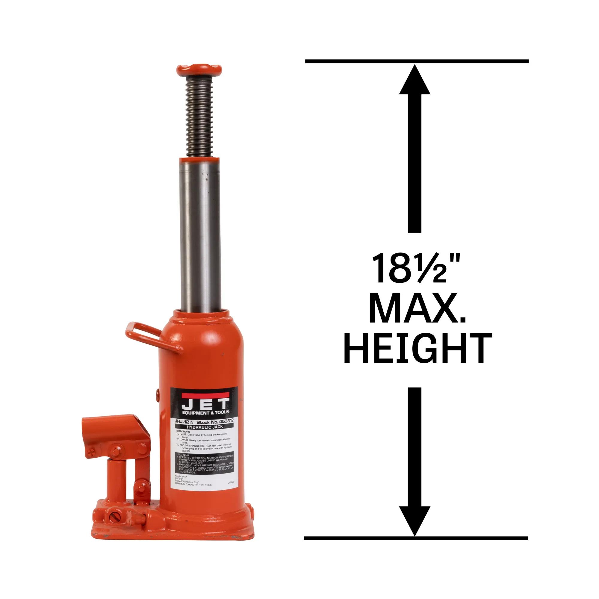12-1/2 Ton, Hydraulic Bottle Jack(JHJ-12 1/2)