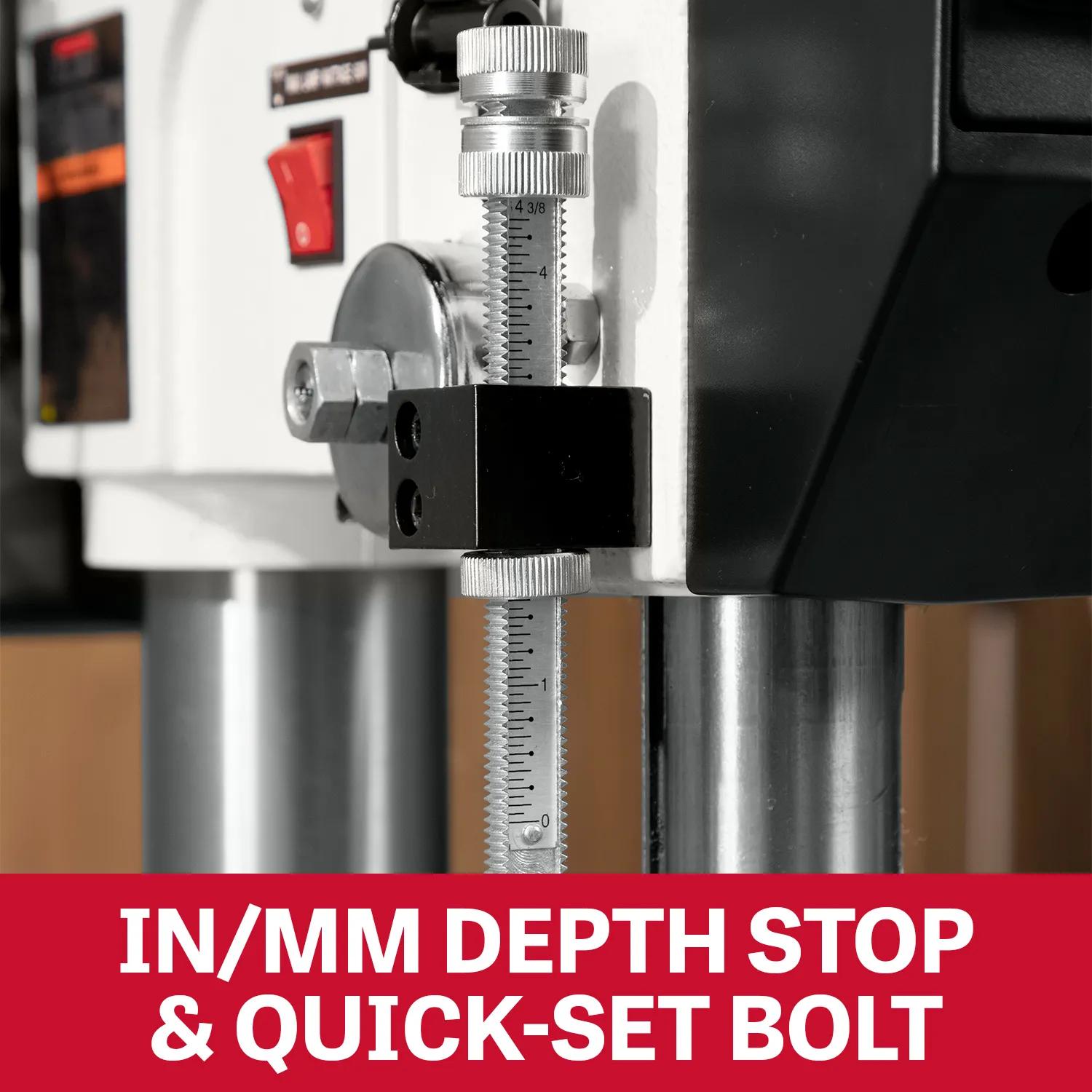 16-1/2" Drill Press, 0.75HP, 115/230V 1PH(JDP-17MF)