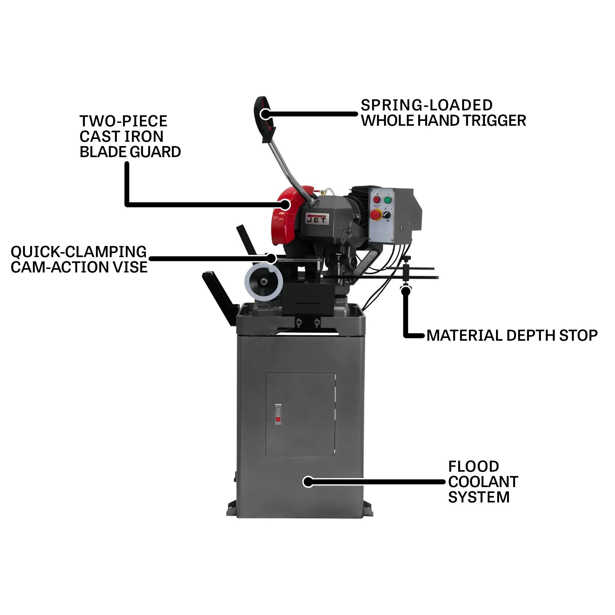 CS-315, 315mm 1-Phase Ferrous Manual Cold Saw