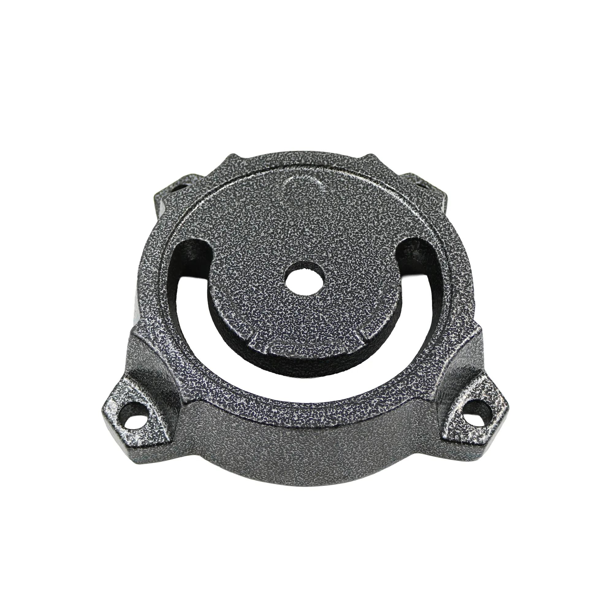 Column Retainer Baseplate, 6 in., Silver