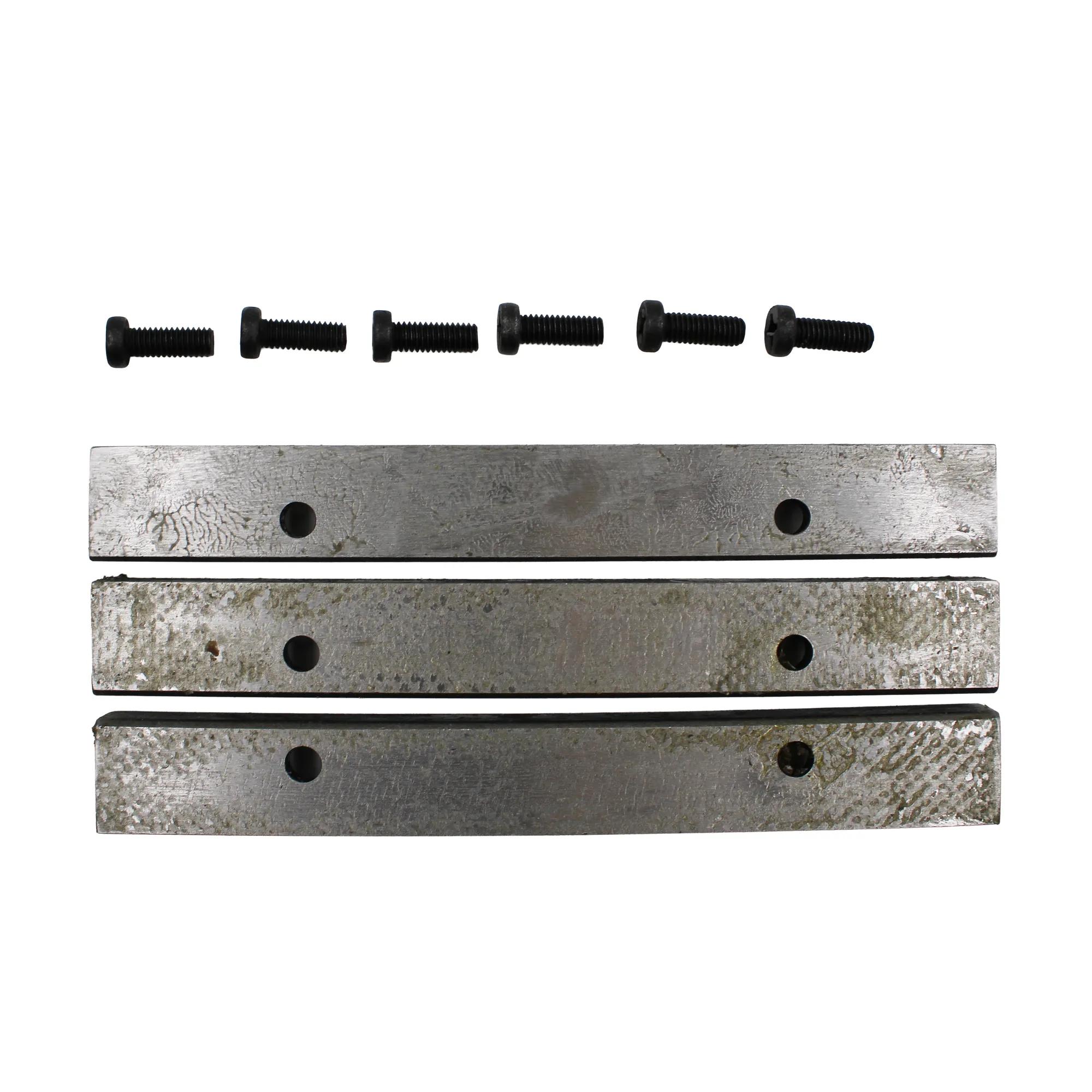 Jaw Insert Set of 3 with Six Screws