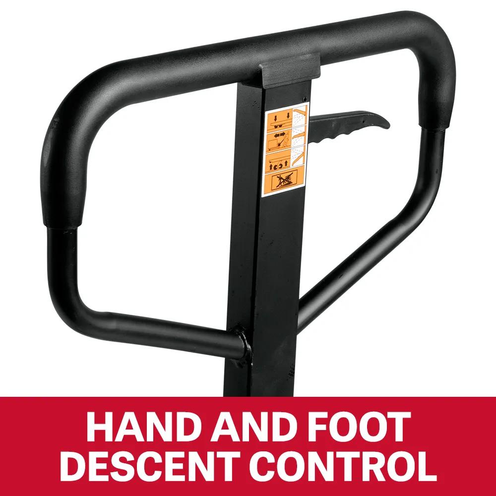 27" x 48" 6,600 lb Capacity Pallet Truck(PTW-2748B)