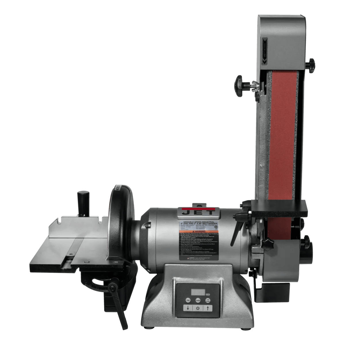 2" x 48" Vari. Speed Industrial Belt & 9" Disc Grinder, 1HP, 115/230V 3PH(IBDG-248VS)