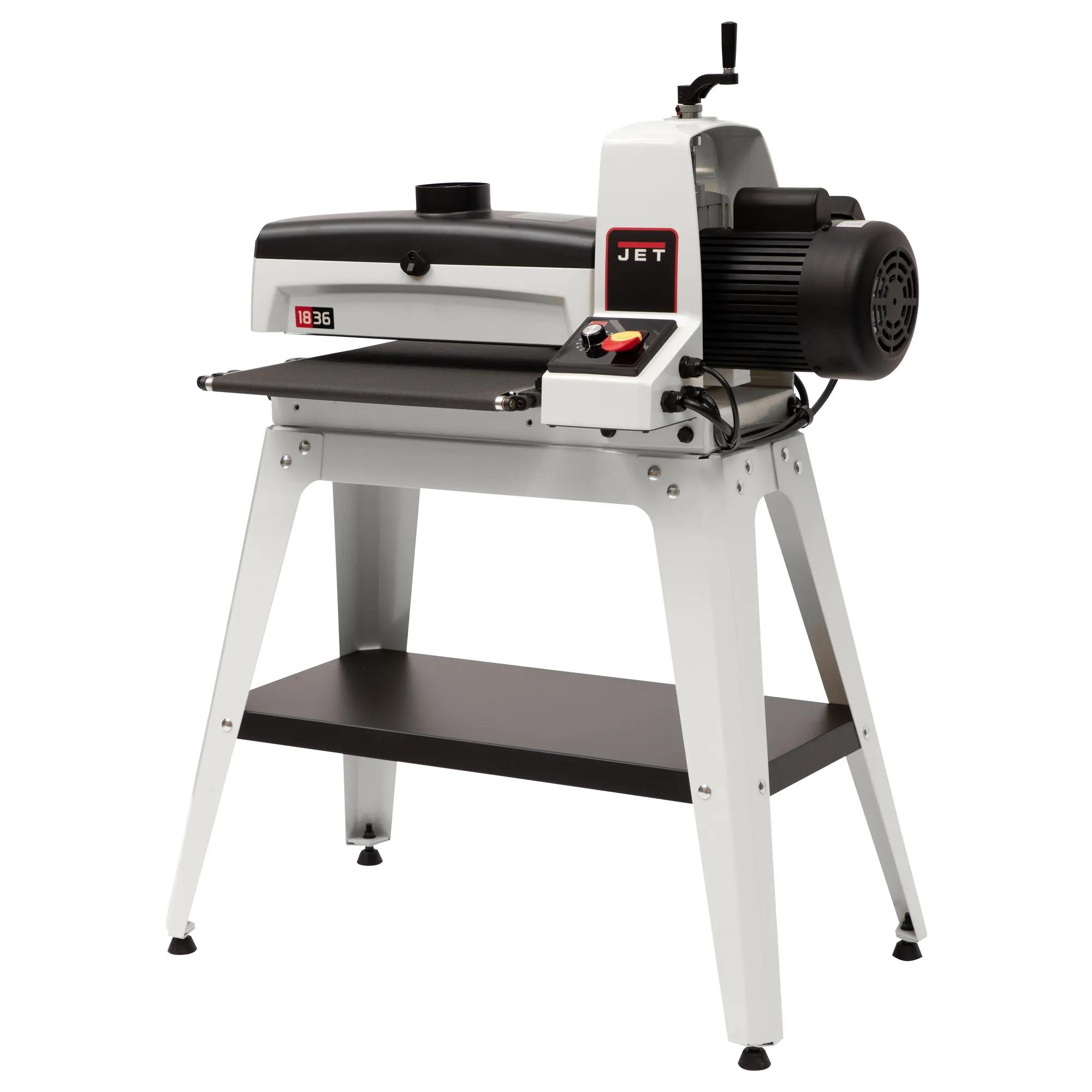 Drum Sander w/ Stand, 1.75HP, 115V 1PH(JWDS-1836)