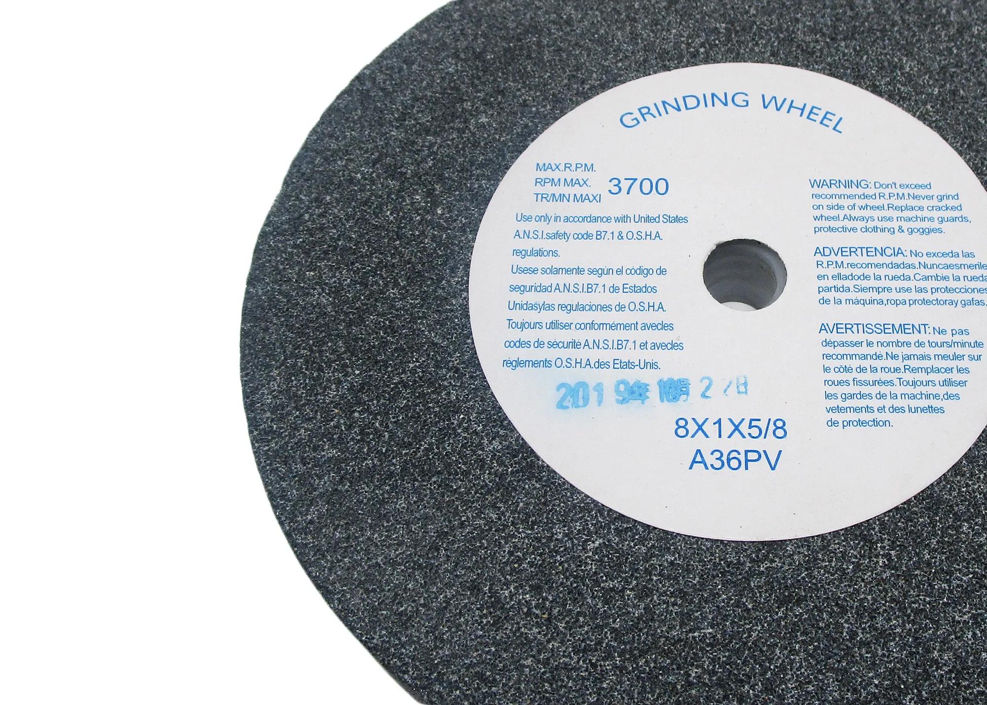 8" x 5/8" Grinding Wheel, 36G for  grinders(IBG8-23)