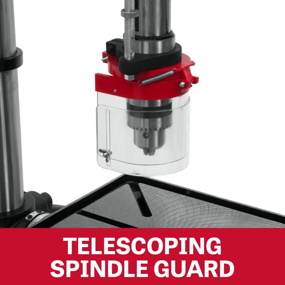 20" Floor Drill Press, 1.5HP, 115/230V 1PH(JDP-20MF)