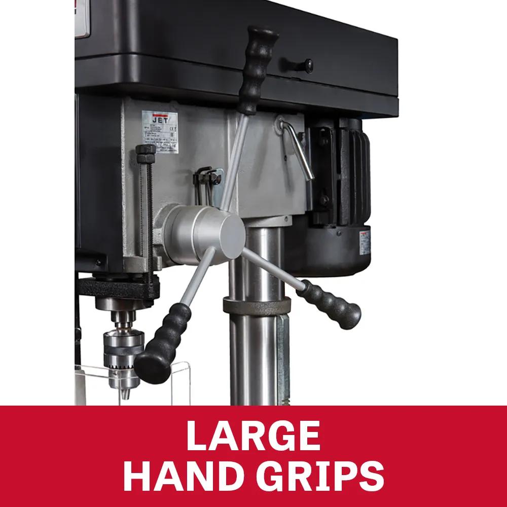 22" Industrial Floor Model Drill Press, 1.5HP, 115/230V 1PH / 3PH(IDP-22)