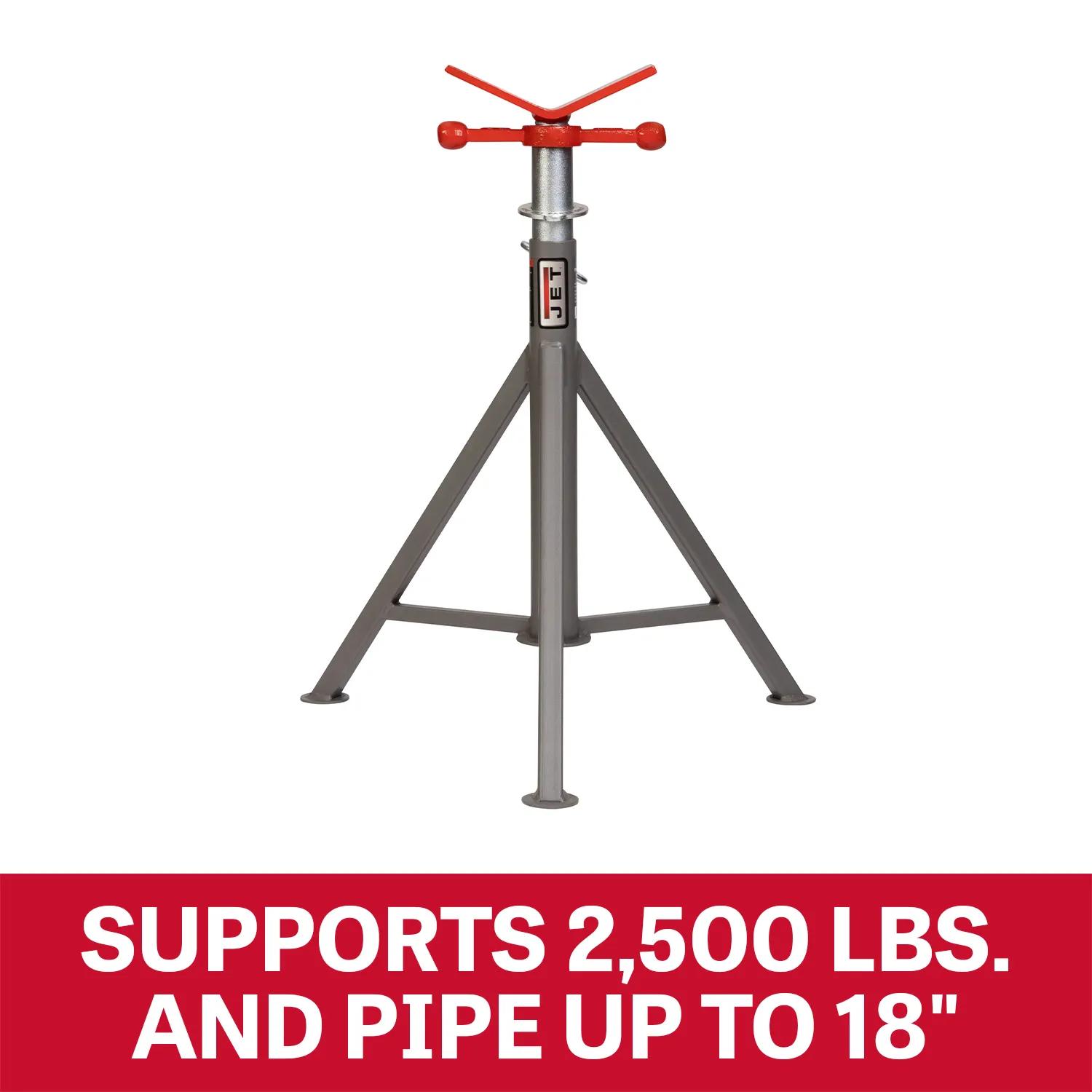 Fixed-Height Pipe Jack Stand(JPJ-FXD-V)