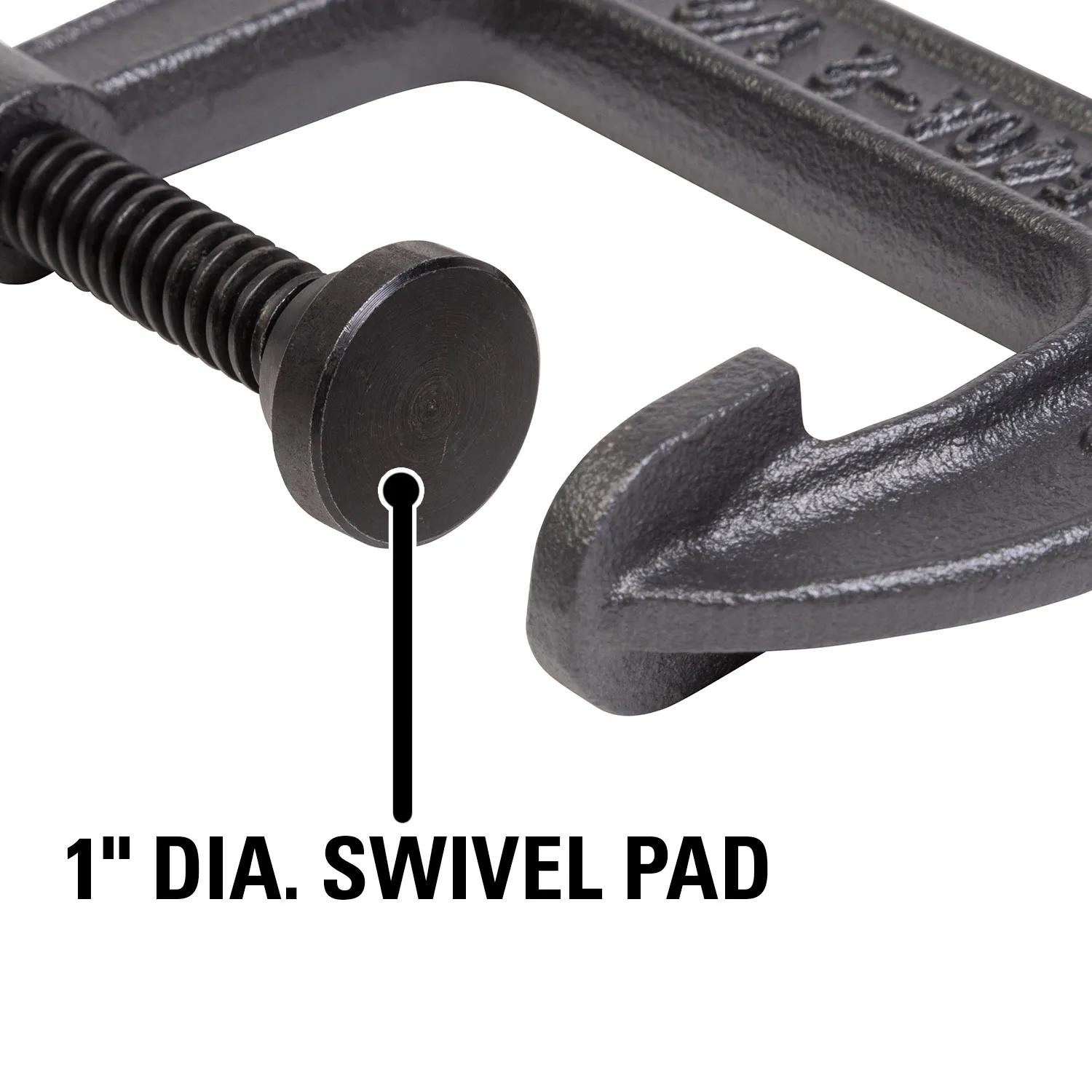 540A Series C-Clamp 0 - 2-1/2 in. Opening Capacity