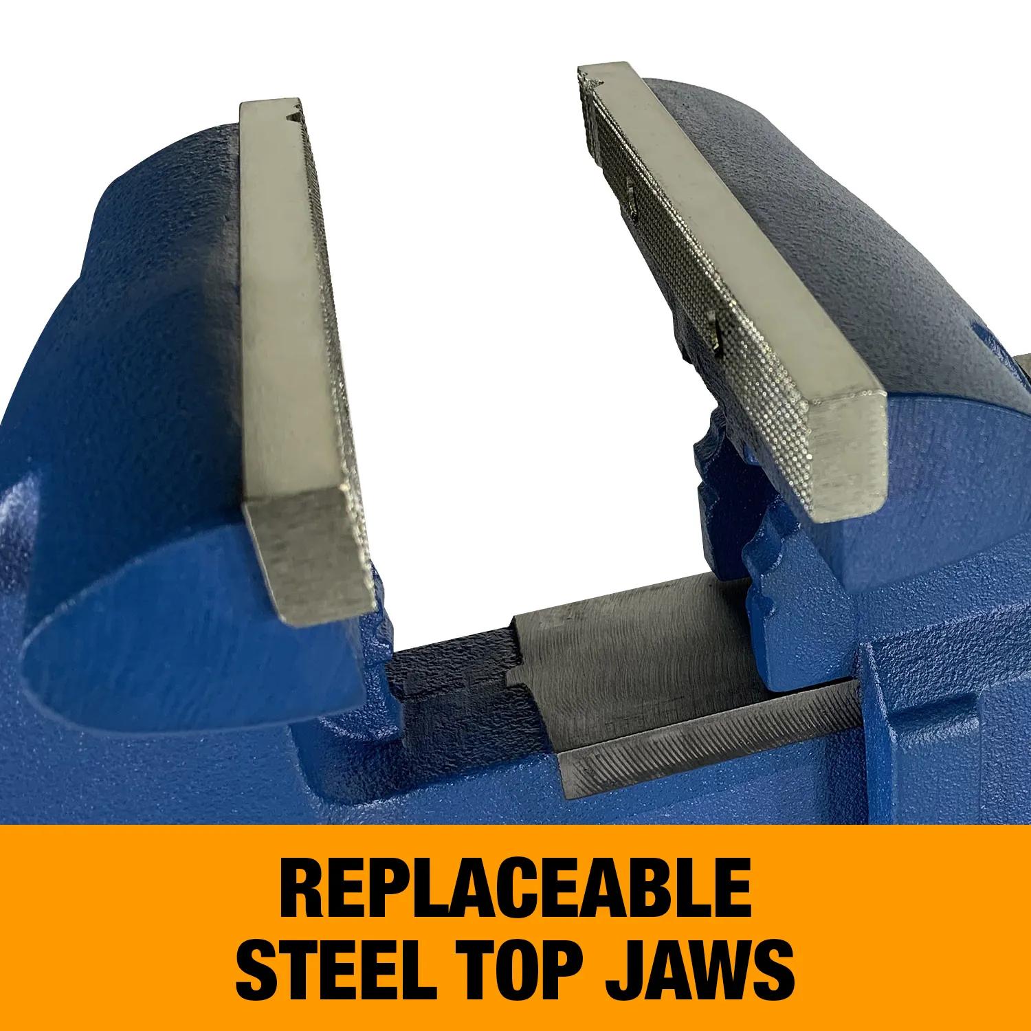 Replaceable top jaws