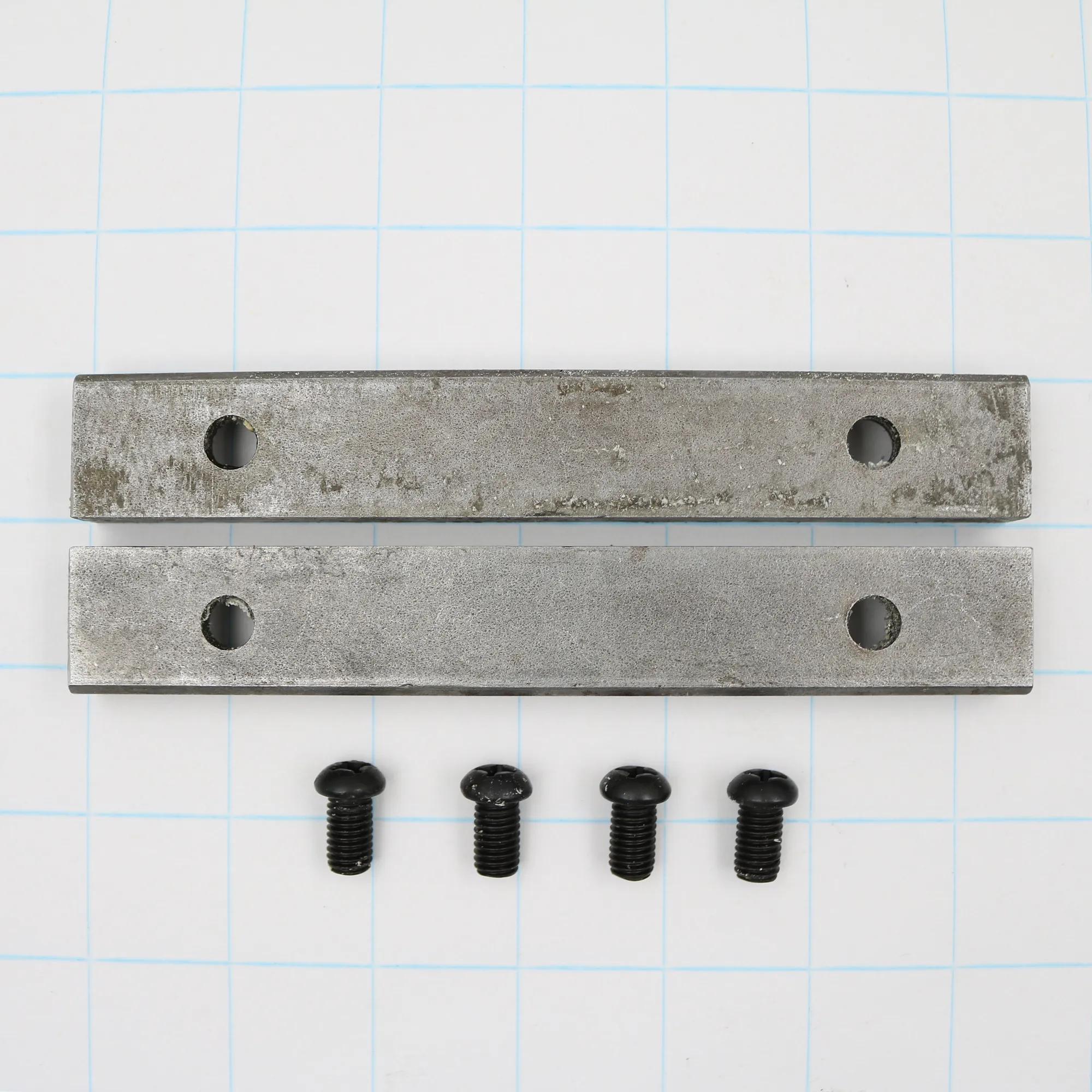 Serrated Jaw Inserts with Screws