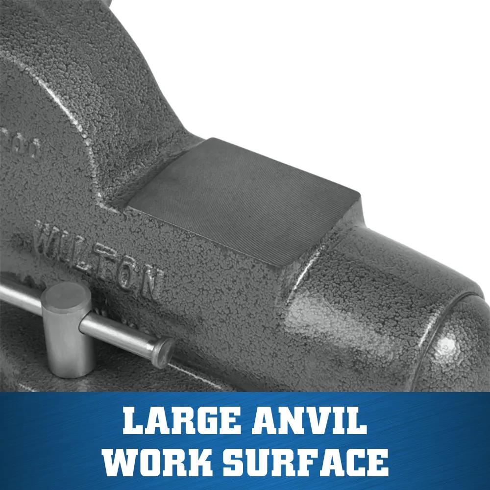 3 in. Machinist Vise with Swivel Base