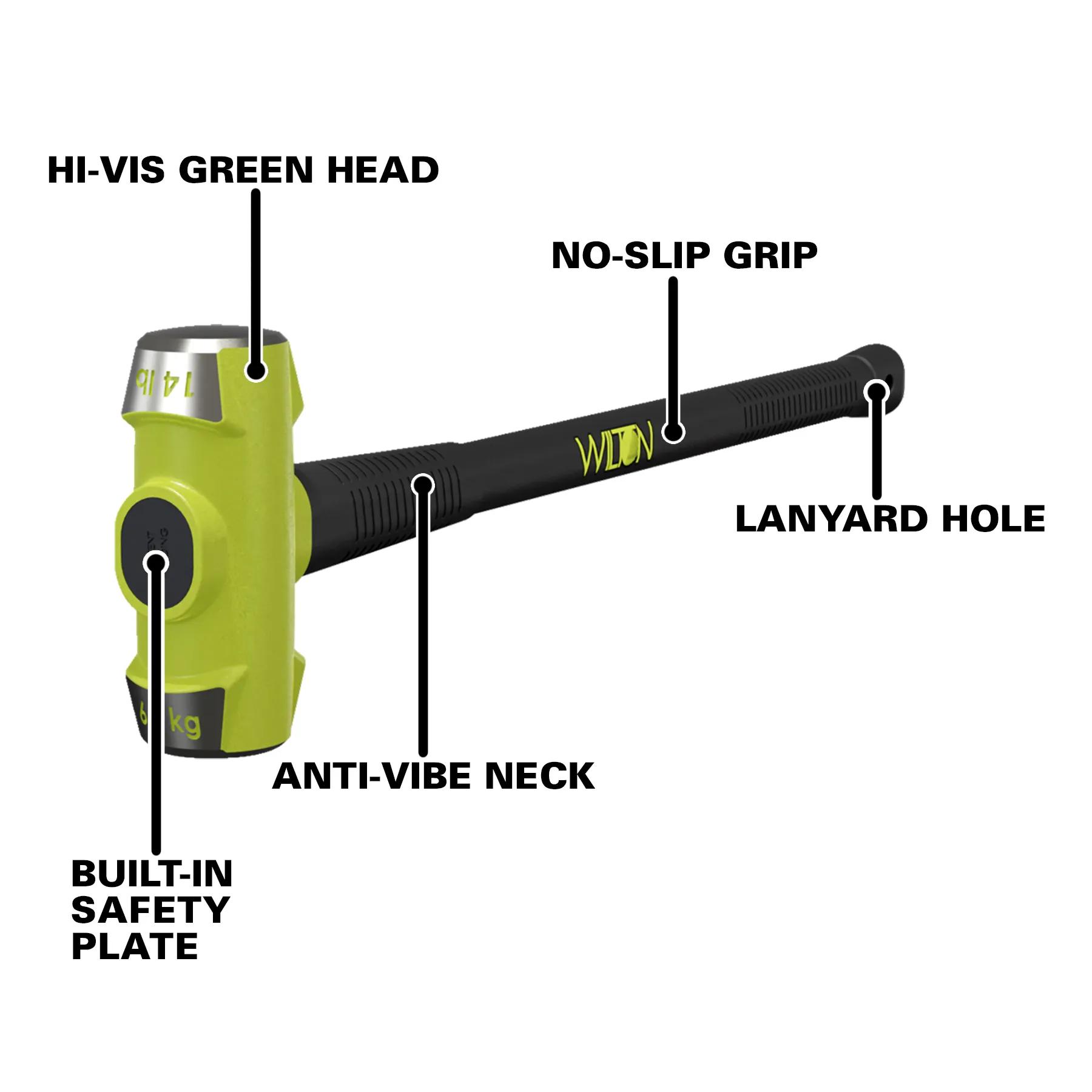 14 Lb Head, 36 in.  B.A.S.H Sledge Hammer