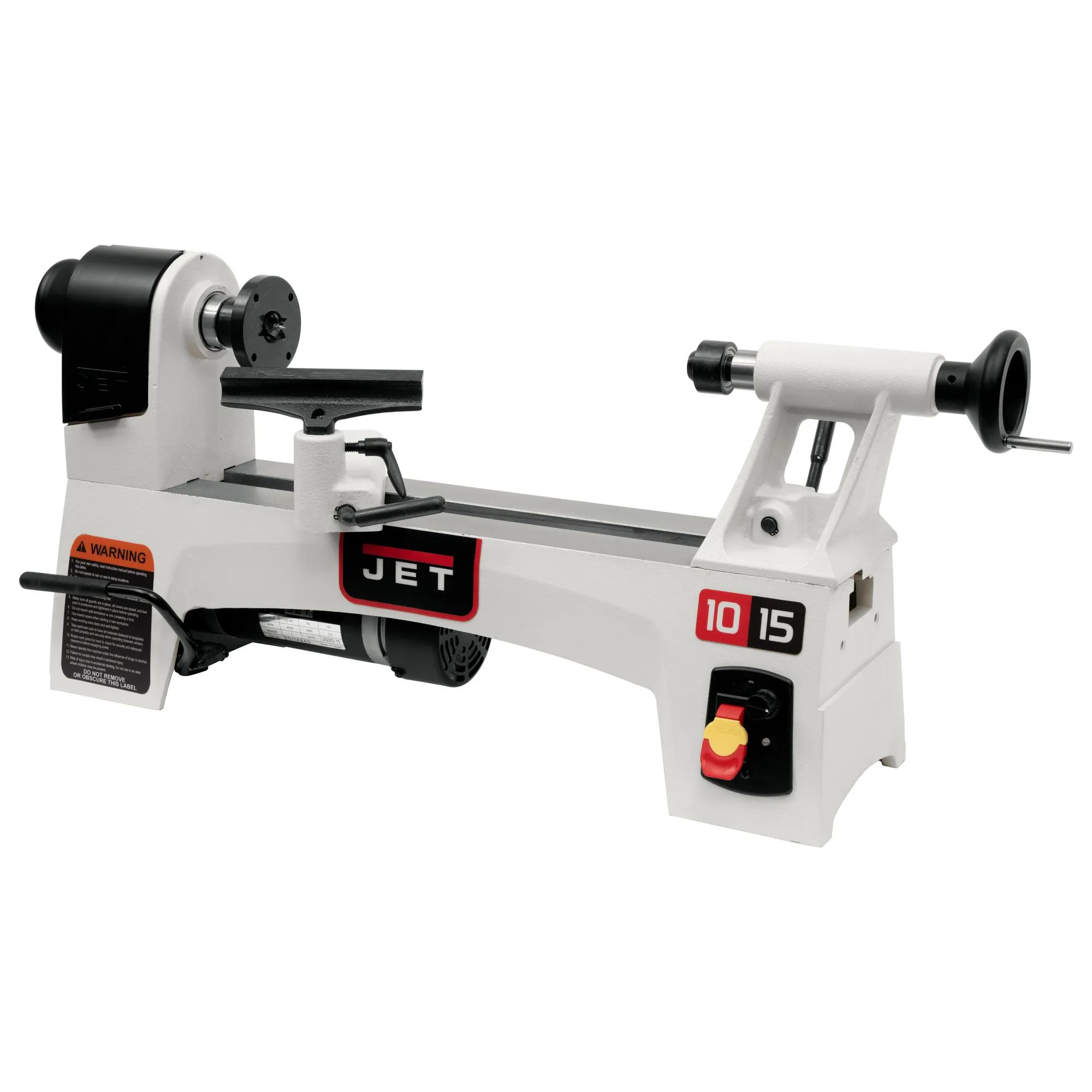 10" x 15" Vari. Speed Wood Lathe, 0.5HP, 115V 1PH(JWL-1015VS)