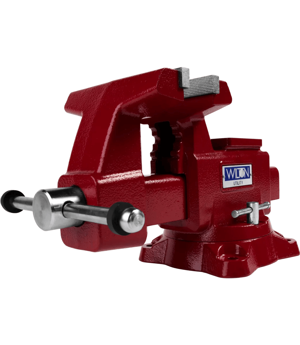6-1/2 in. Utility Bench Vise with 360-Degree Swivel Base