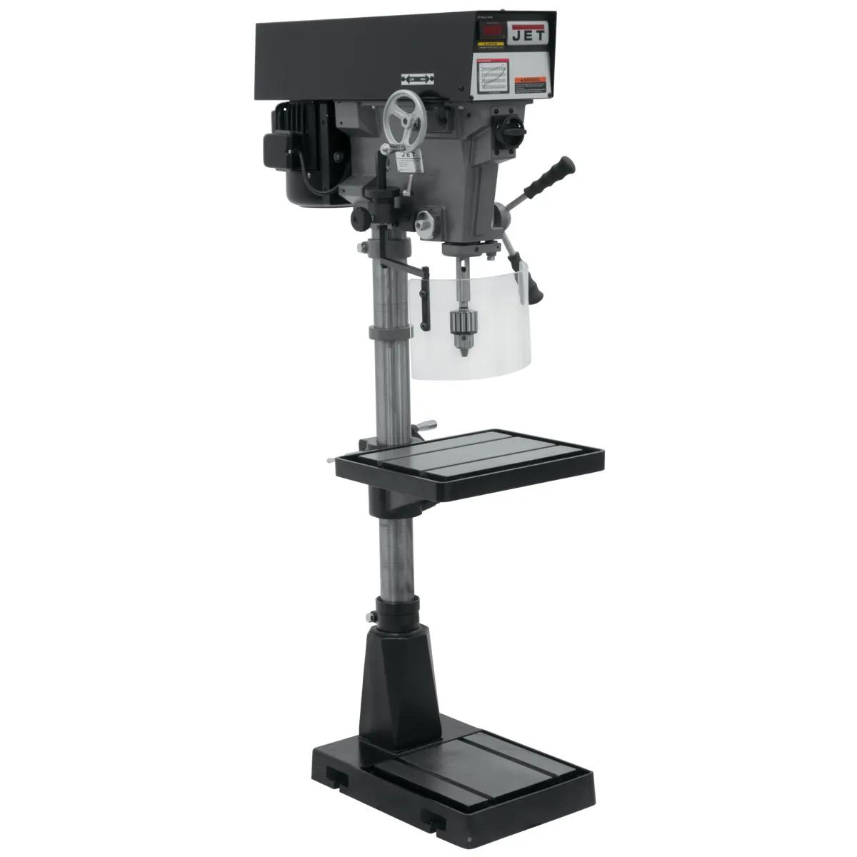 15" Vari. Speed Floor Model Drill Press, 1HP, 230/460V(J-A5818)