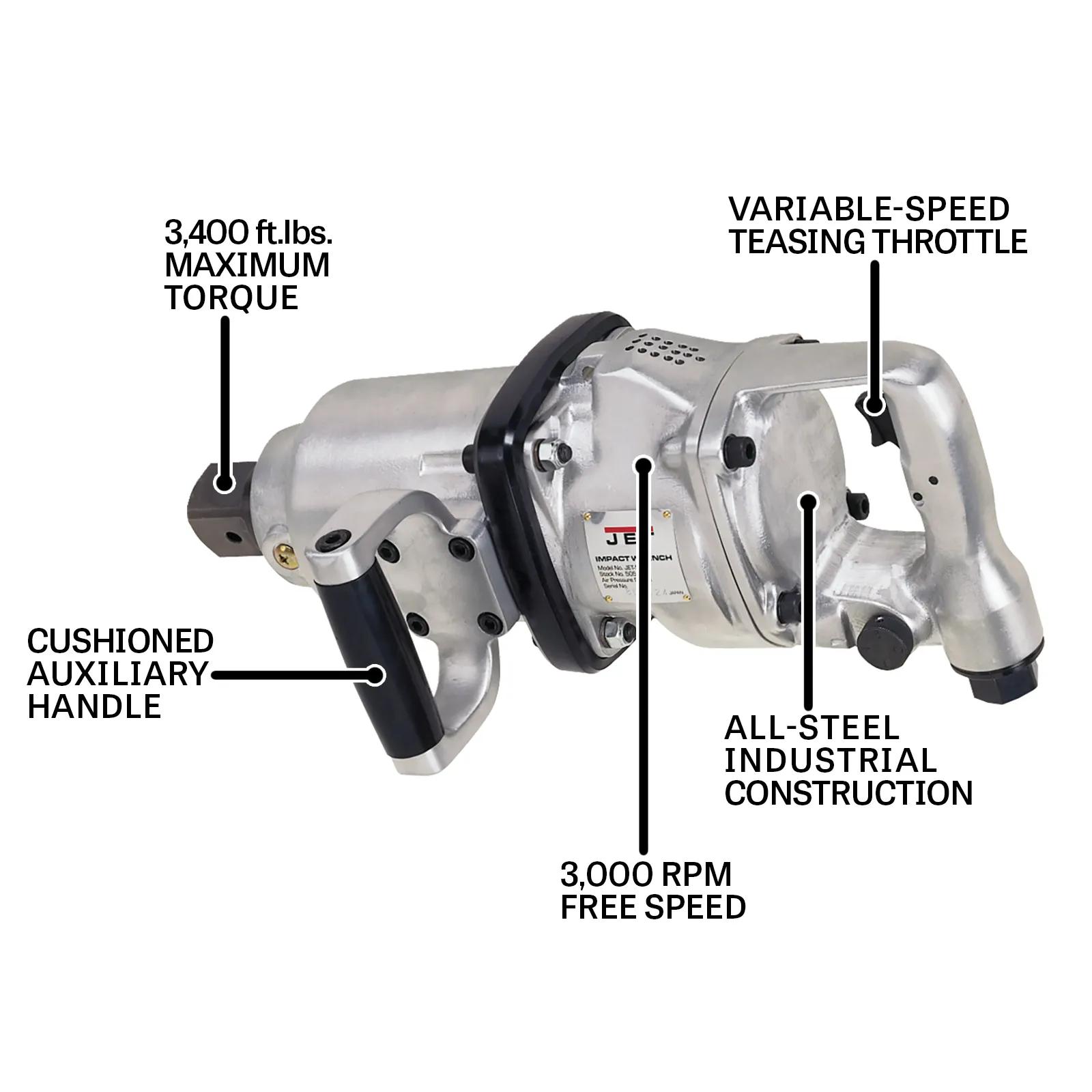 1-1/2" D-Handle Impact Wrench(-5000)
