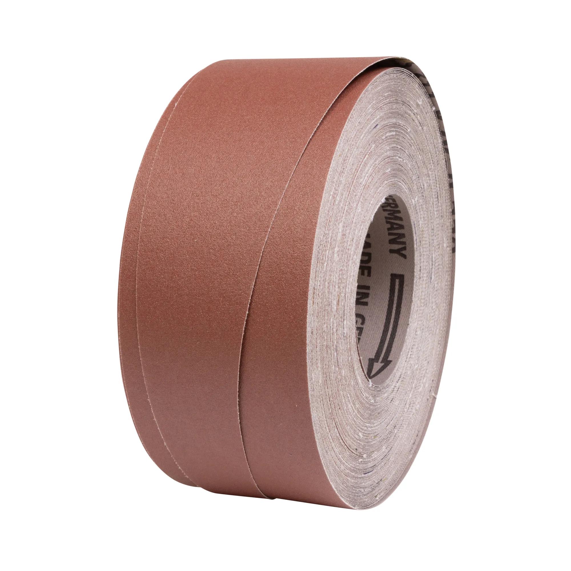 Premium Ready-to-Cut Abrasive Sandpaper, 220 Grit, 3" Wide