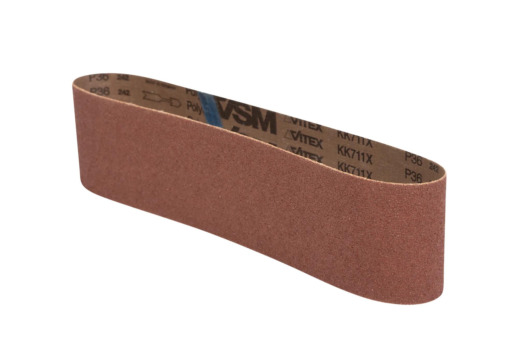 Sanding Belts, 4" x 36", 36/50G Aluminum Oxide & 180G Zirconium (3-Pack)