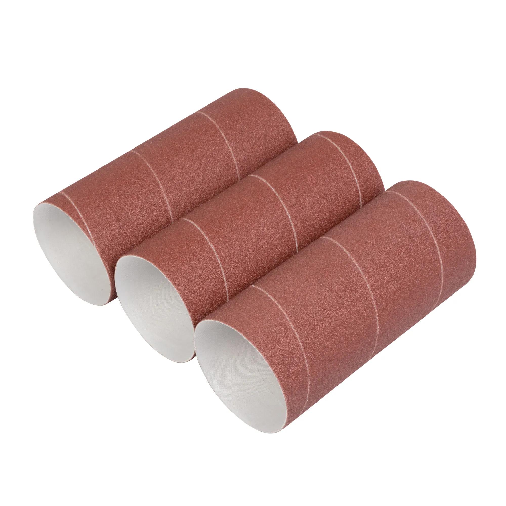 Sanding Sleeves, 4 x 9 in, 60 Grit, Pack of 3