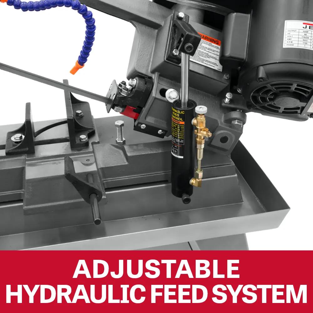 5" x 8" Horizontal Bandsaw, 0.5HP, 115V 1PH(J-3230)