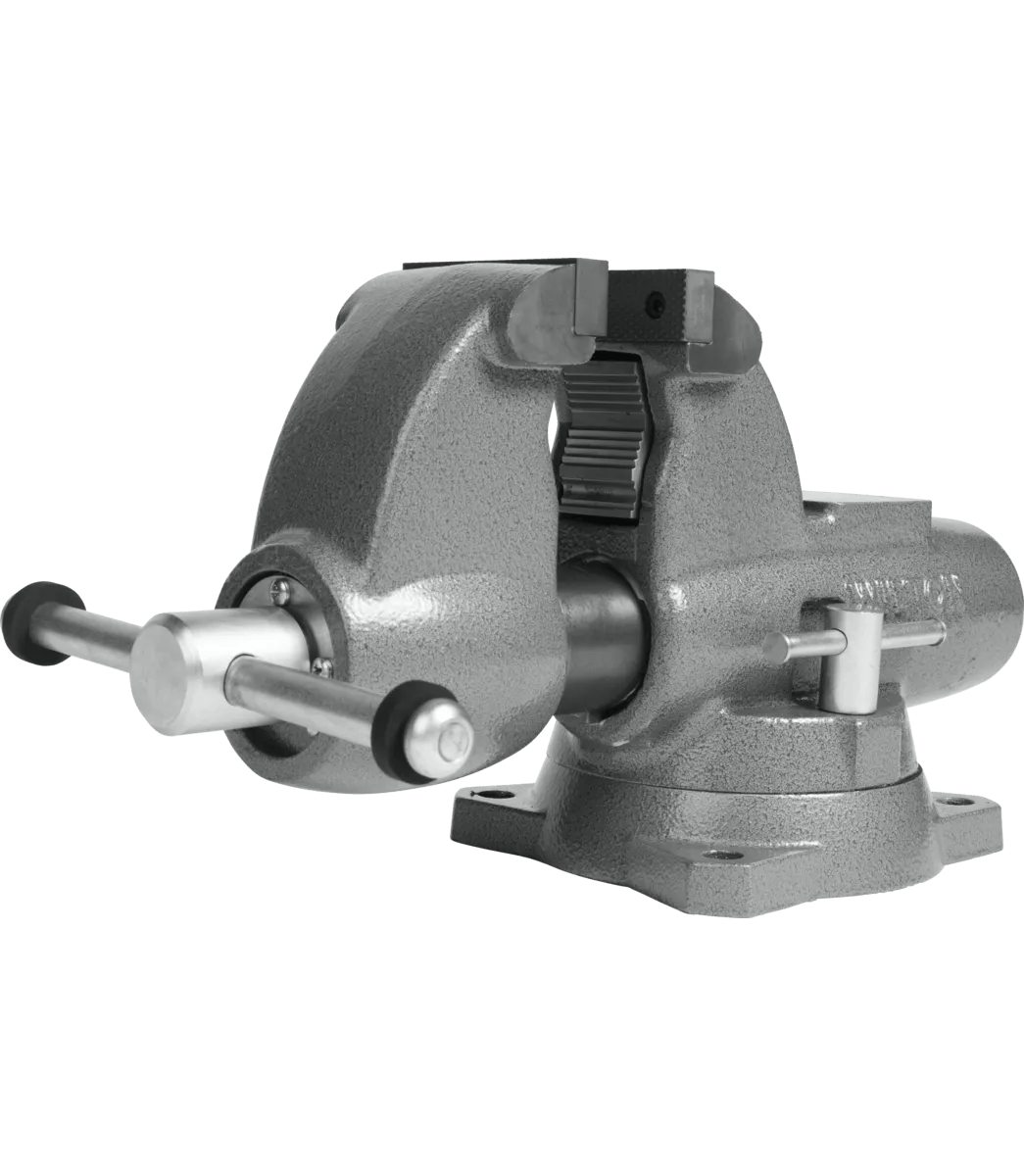 3-1/2 in. Combination Pipe and Bench Vise with Swivel Base
