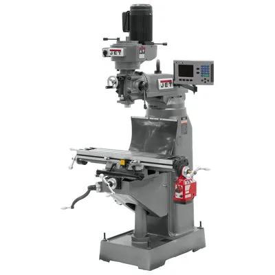 8" x 36" Mill w/ ACU-RITE 203 DRO w/ X-Axis Powerfeed, 1.5HP, 115V 1PH(JVM-836-1)