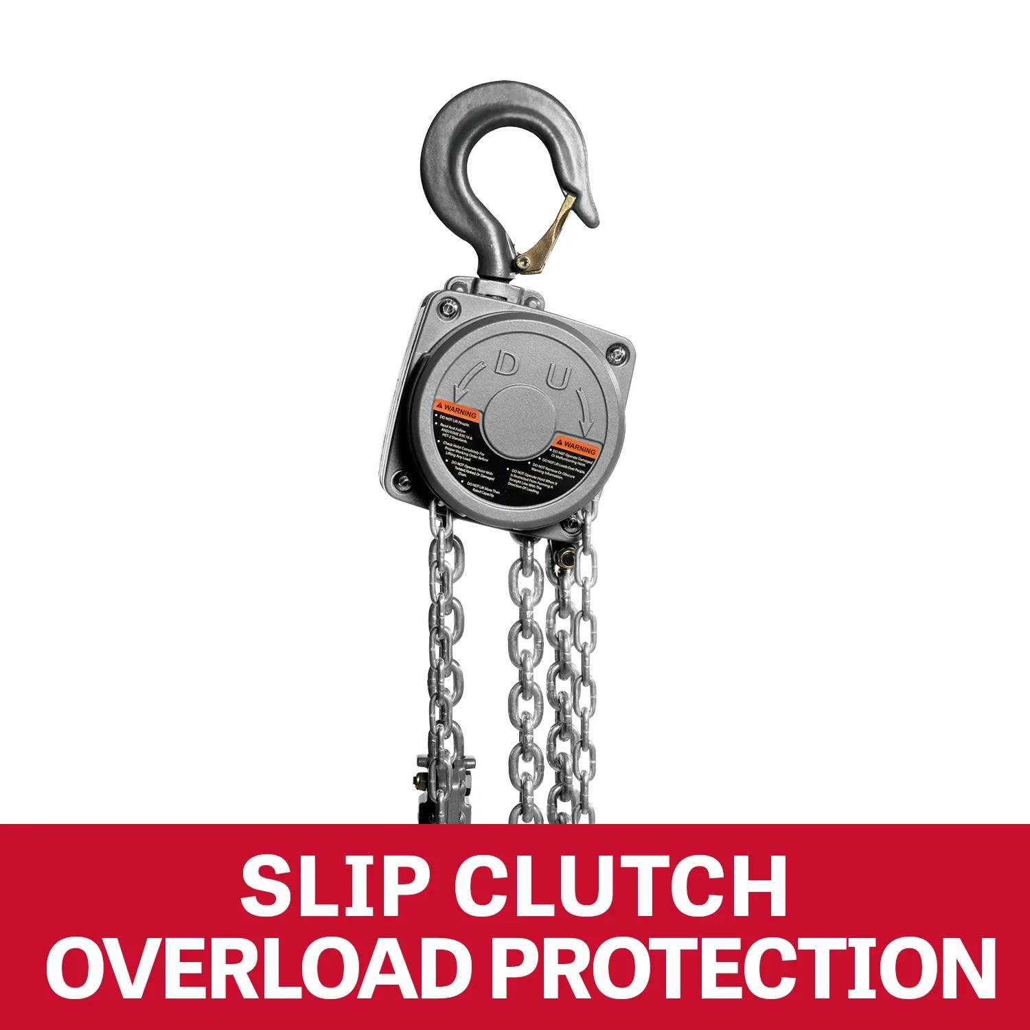 Slip Clutch overload protection