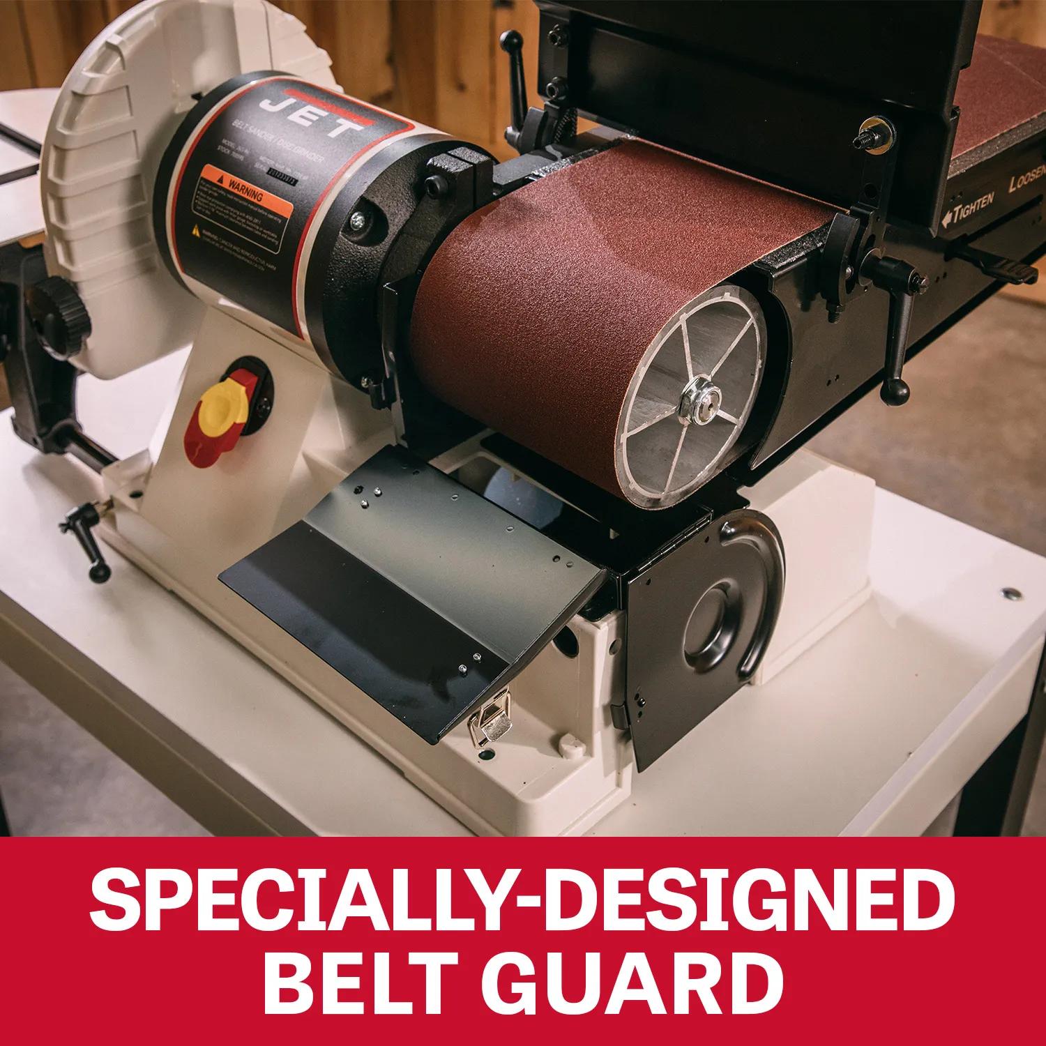 6" x 48" Belt / 9" Disc Sander w/ Open Stand, 3/4HP, 115V 1PH(JSG-96OS)