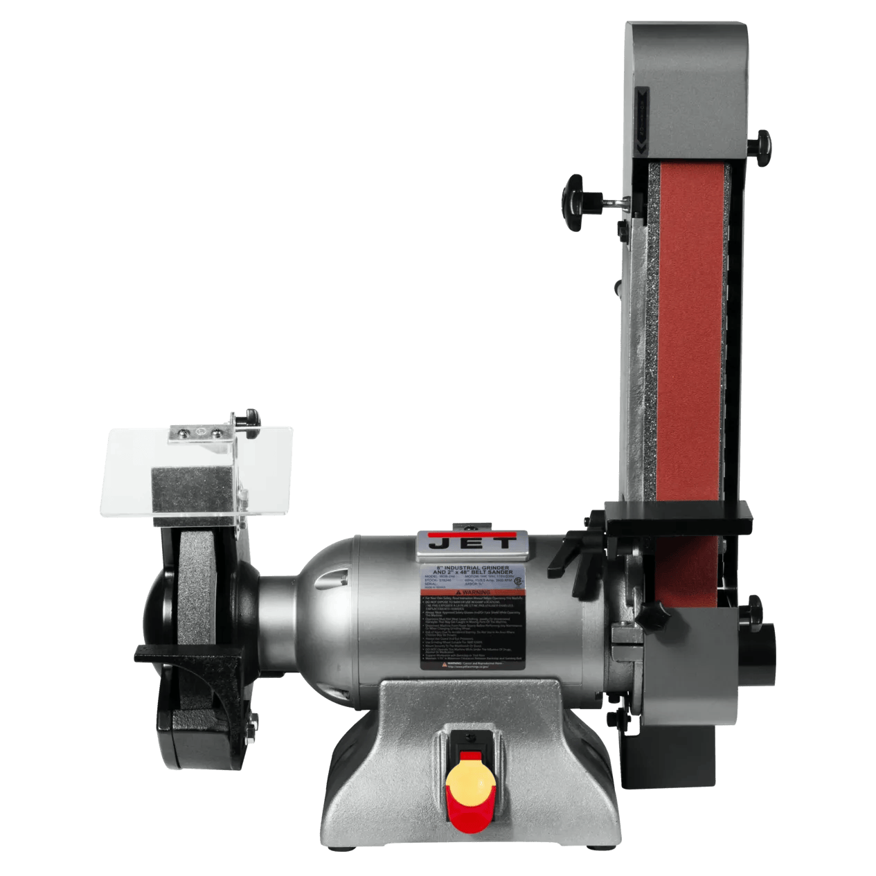 8" Industrial Grinder & 2 x 48 Belt Sander, 1HP, 115/230V 1PH(IBGB-248)