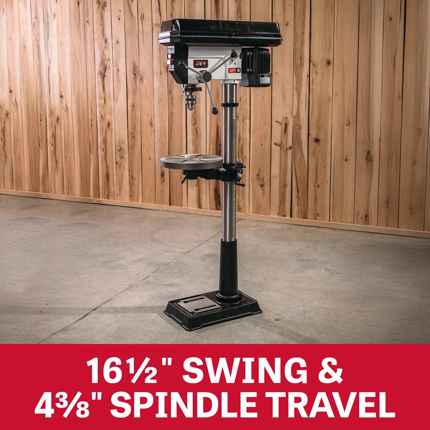 16-1/2" Drill Press, 0.75HP, 115/230V 1PH(JDP-17MF)