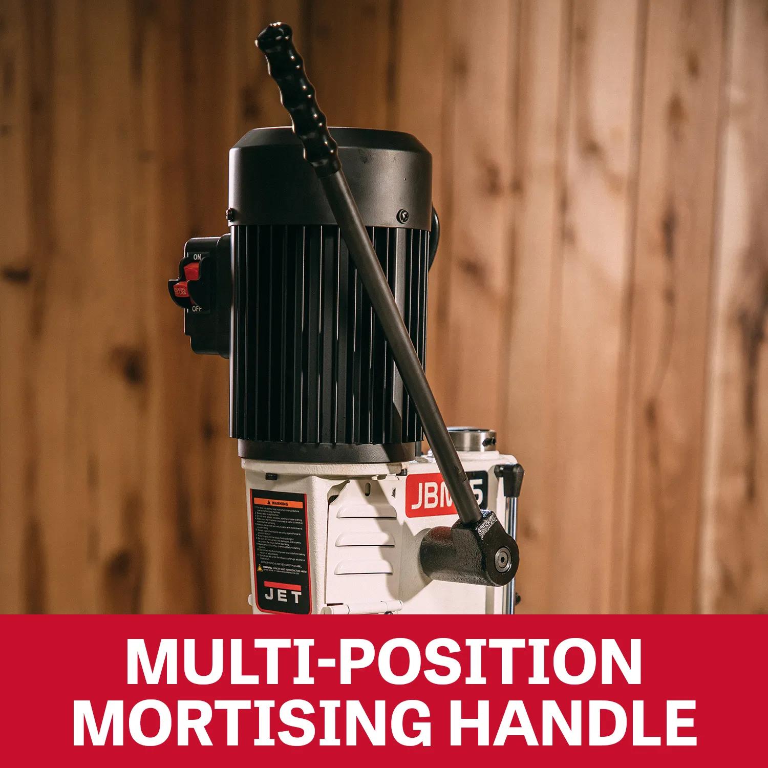 1/2" Capacity, Benchtop Mortise , 1725 RPM, 1/2HP, 115V 1PH(JBM-5)