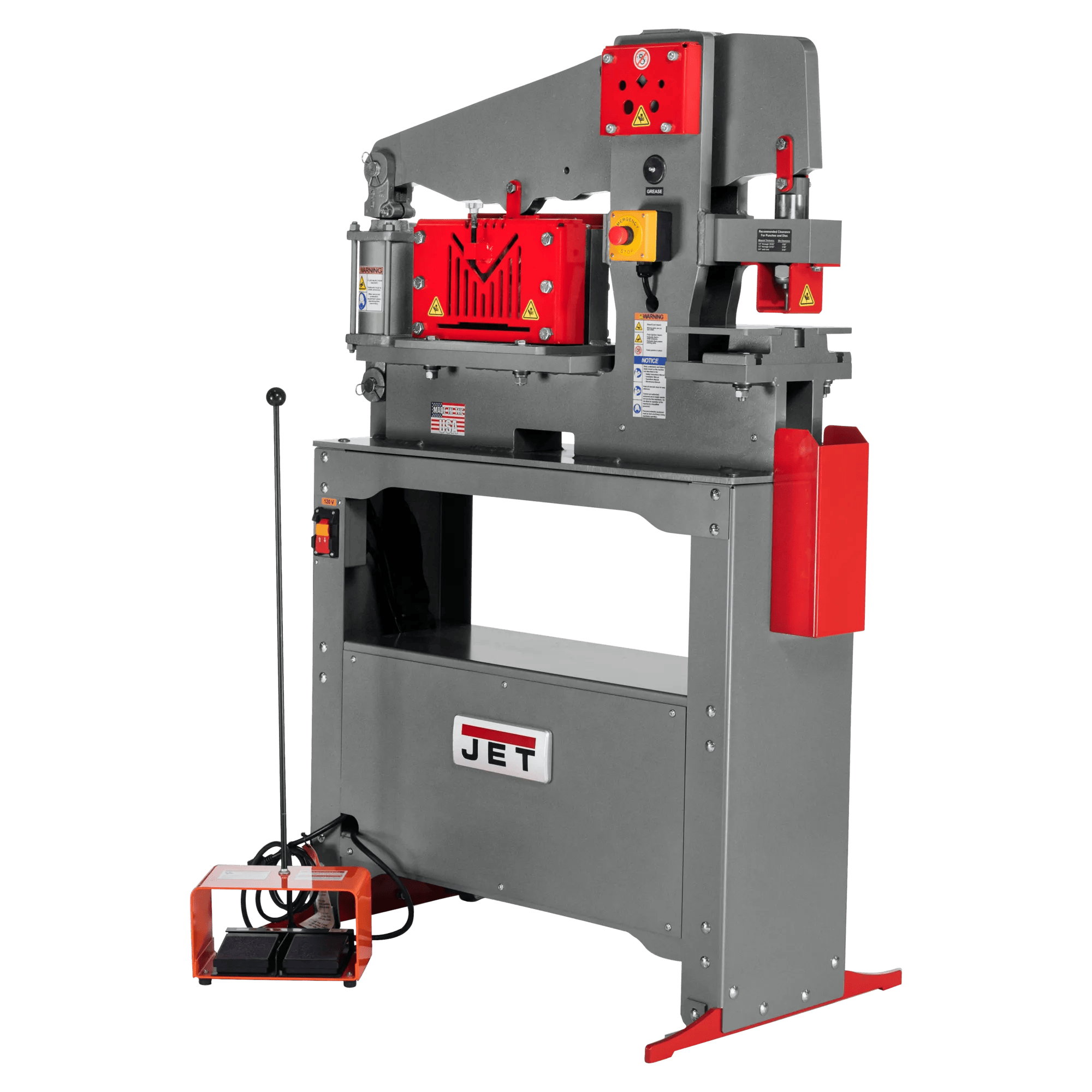 45 Ton, Ironworker, 1.5HP, 115V 1PH(JIW-45T)