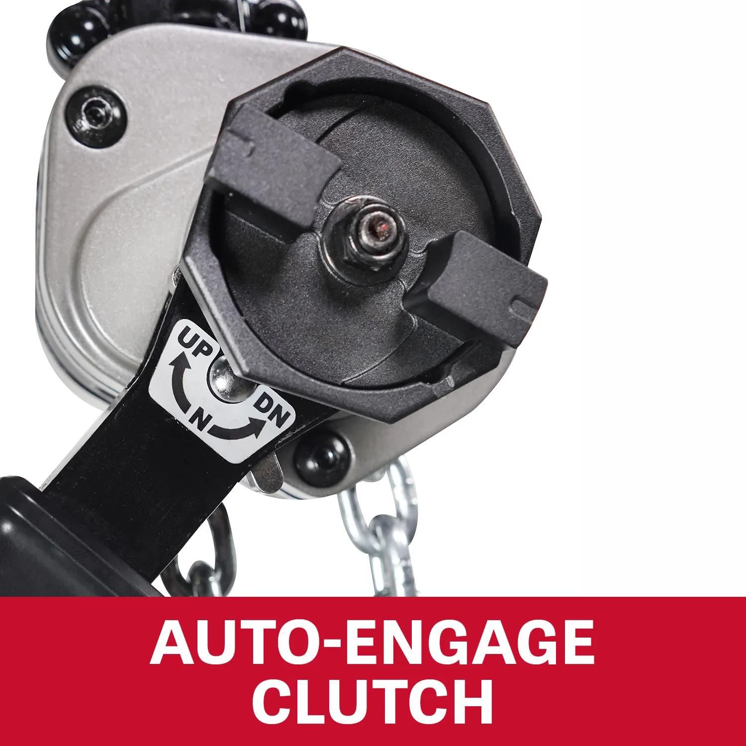 Auto-engage clutch