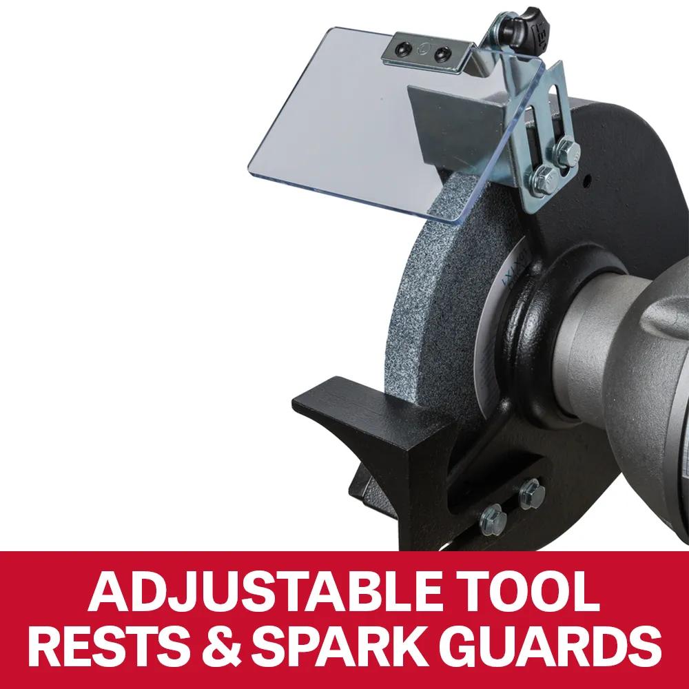 10" Industrial Bench Grinder, 1.5HP, 115/230V 1PH(IBG-10)