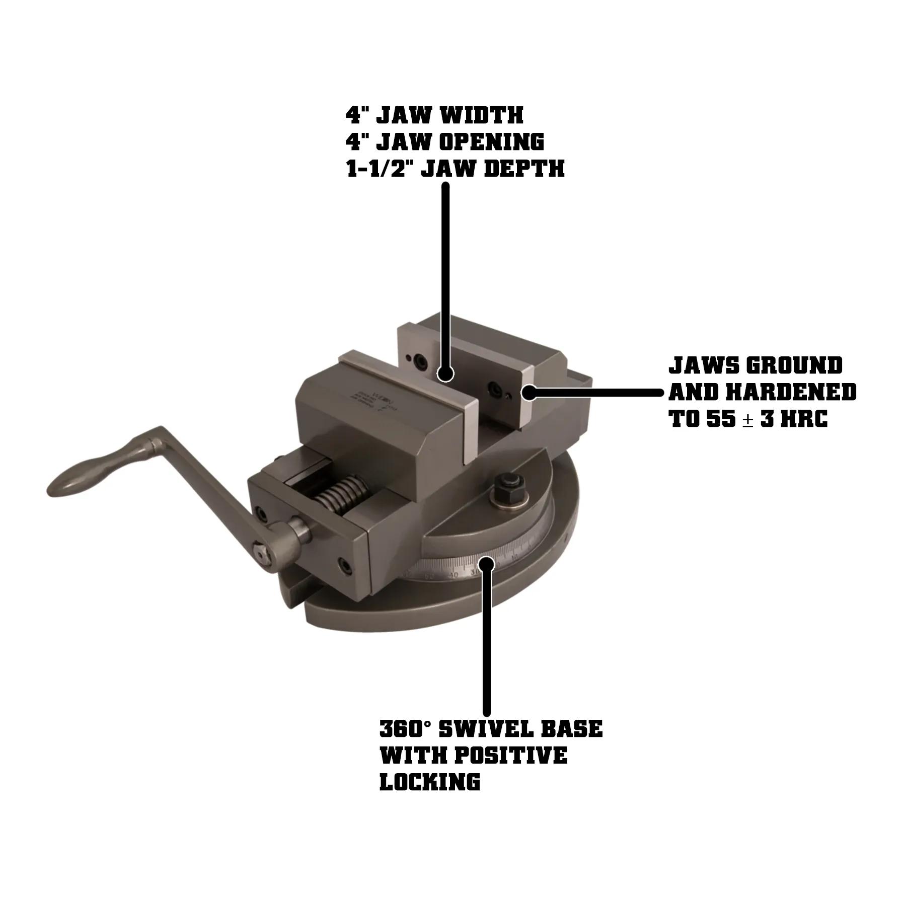 4 in. Super Precision Self Centering Vise
