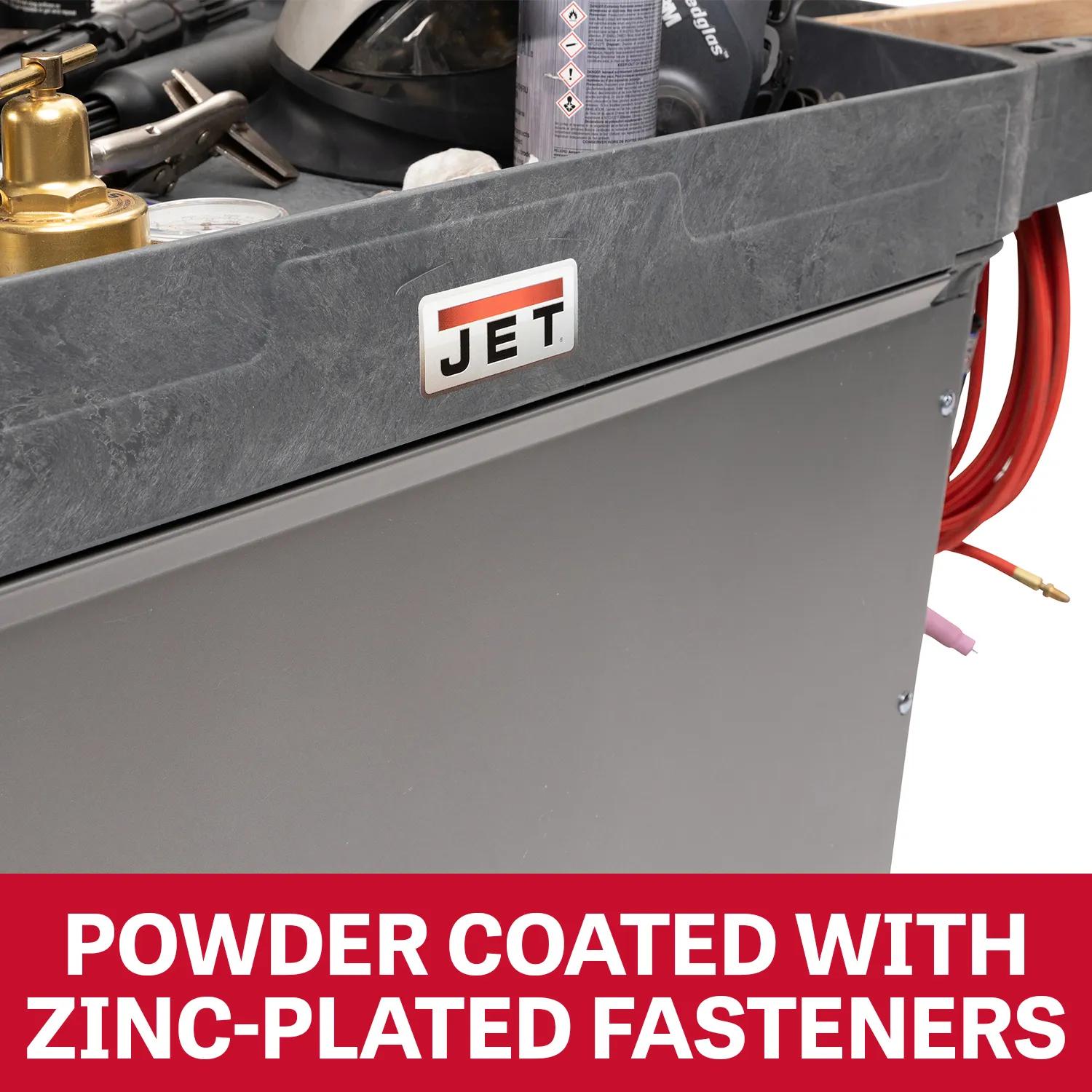 LOAD-N-LOCK Security Cart System with PUC-4325 Resin Utility Cart