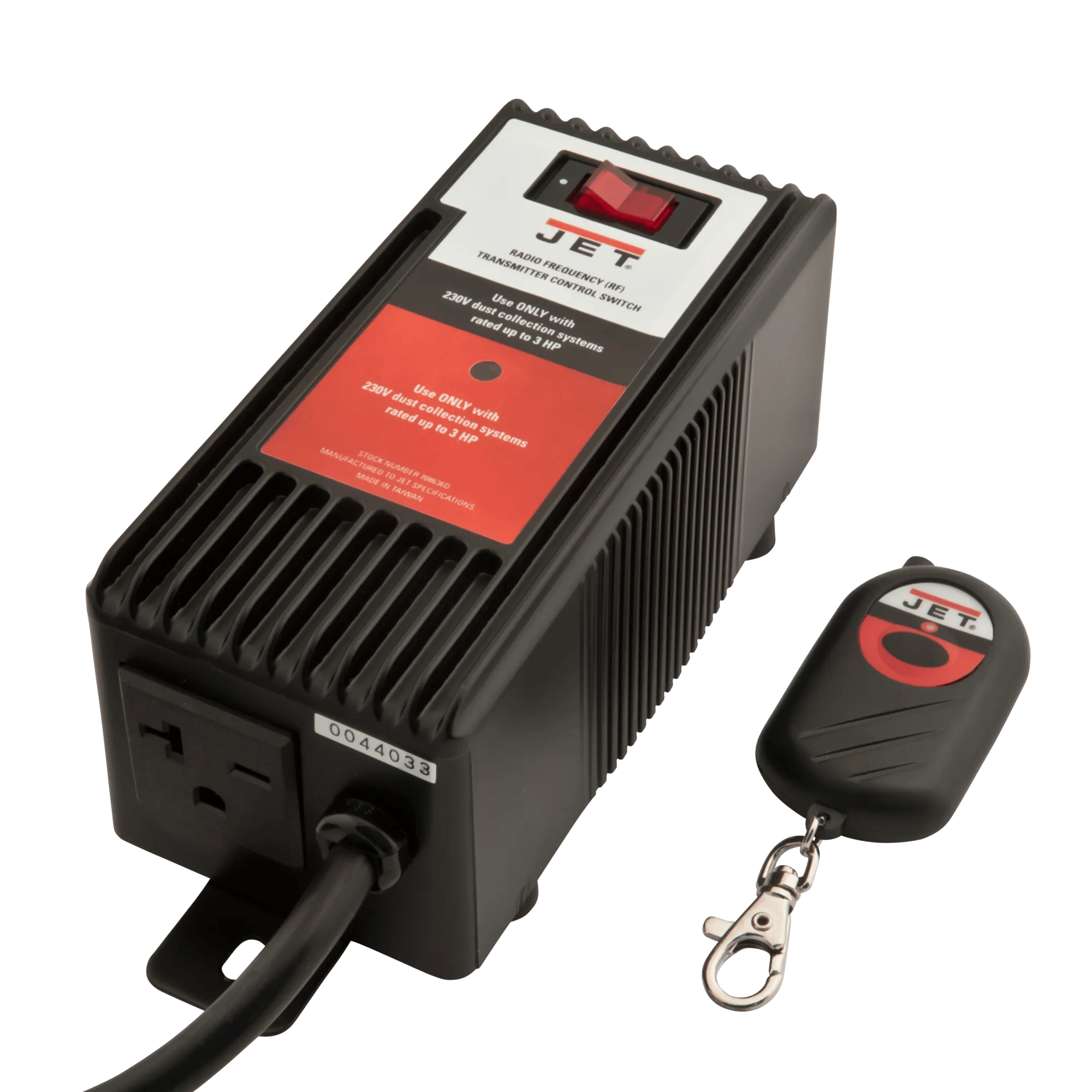 JET RF Remote control for Dust Collector, 230V