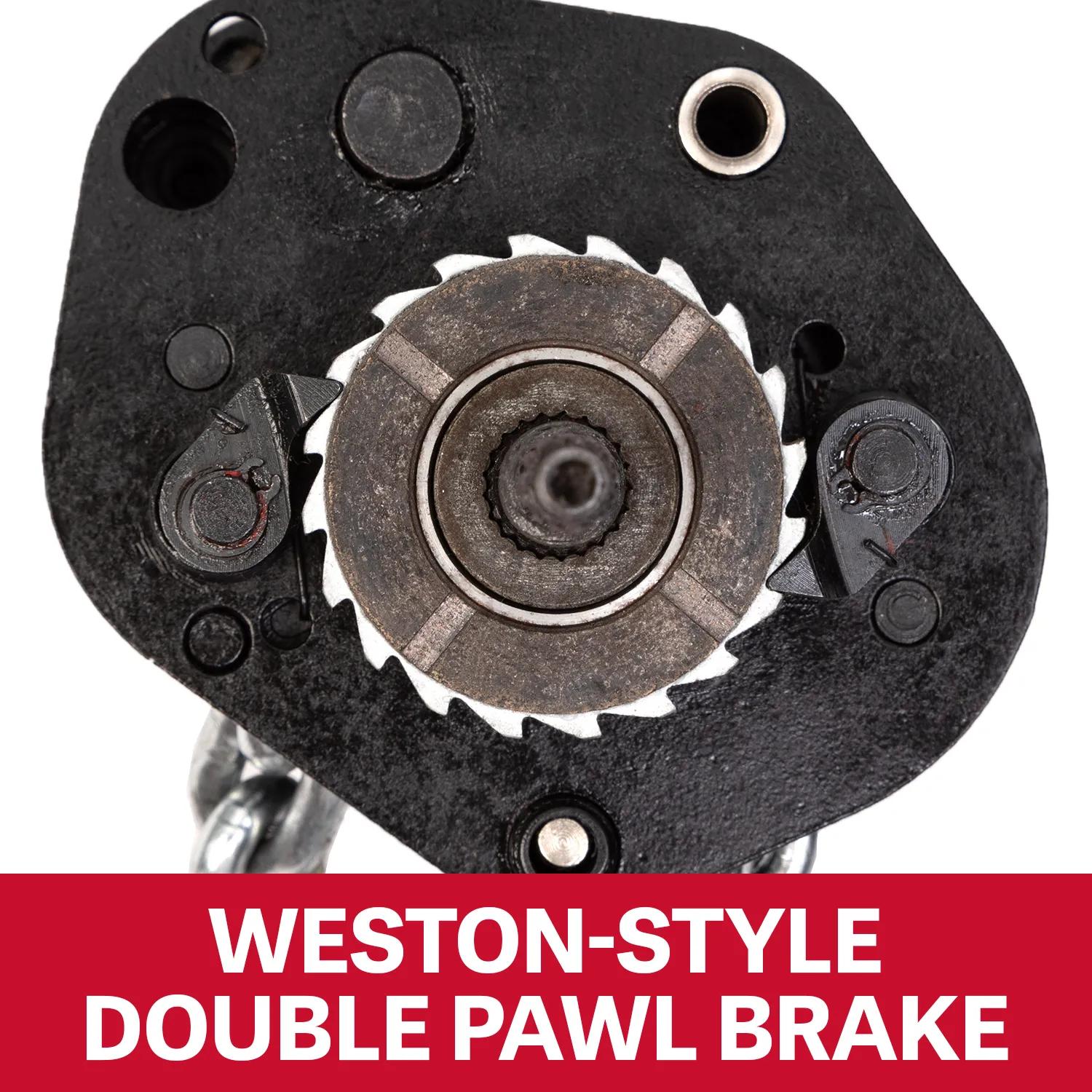 Weston-Style Double Paw Brake
