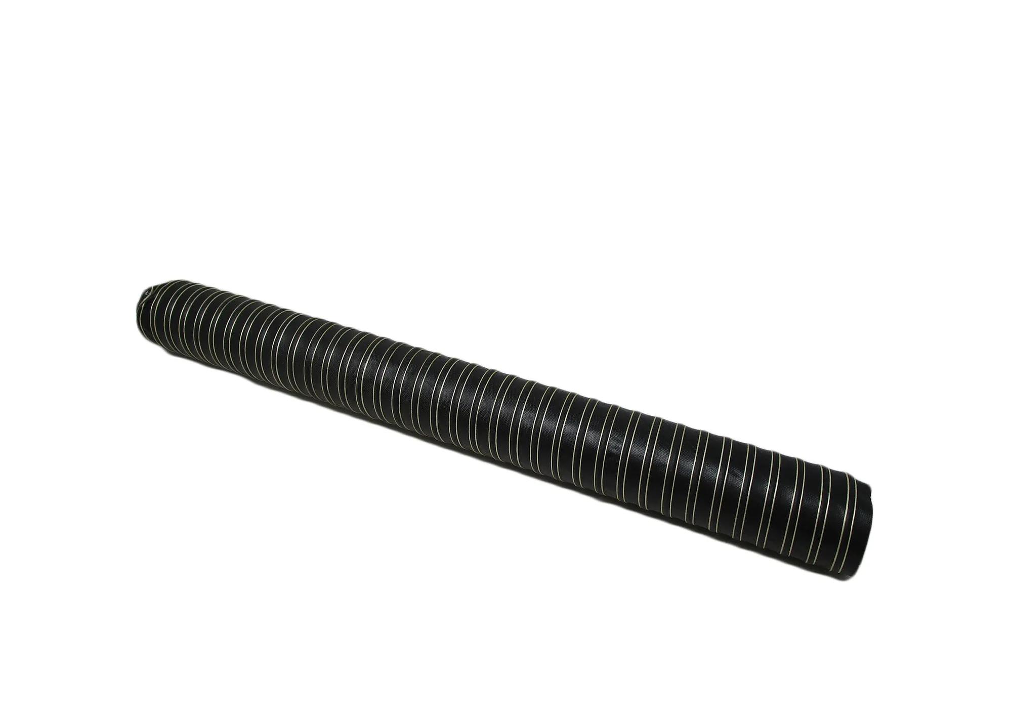 Heat Resistant Dust Collection Hose, 2-1/2 in dia x 2 ft length, max 180 degrees