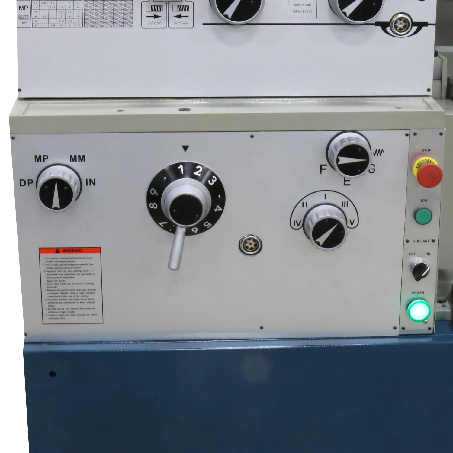 Feed controls plus thread type dial